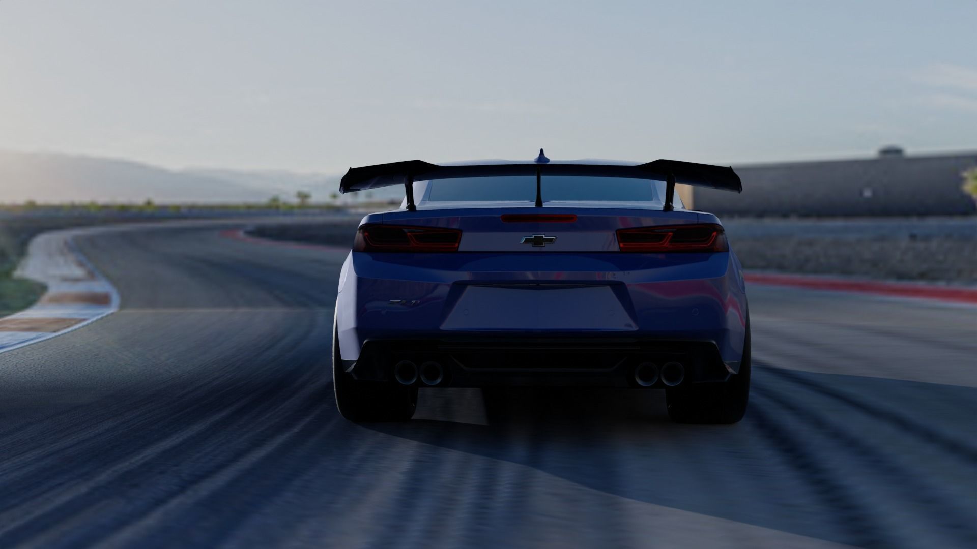 Camaro ZL1 1lE 3D model_4