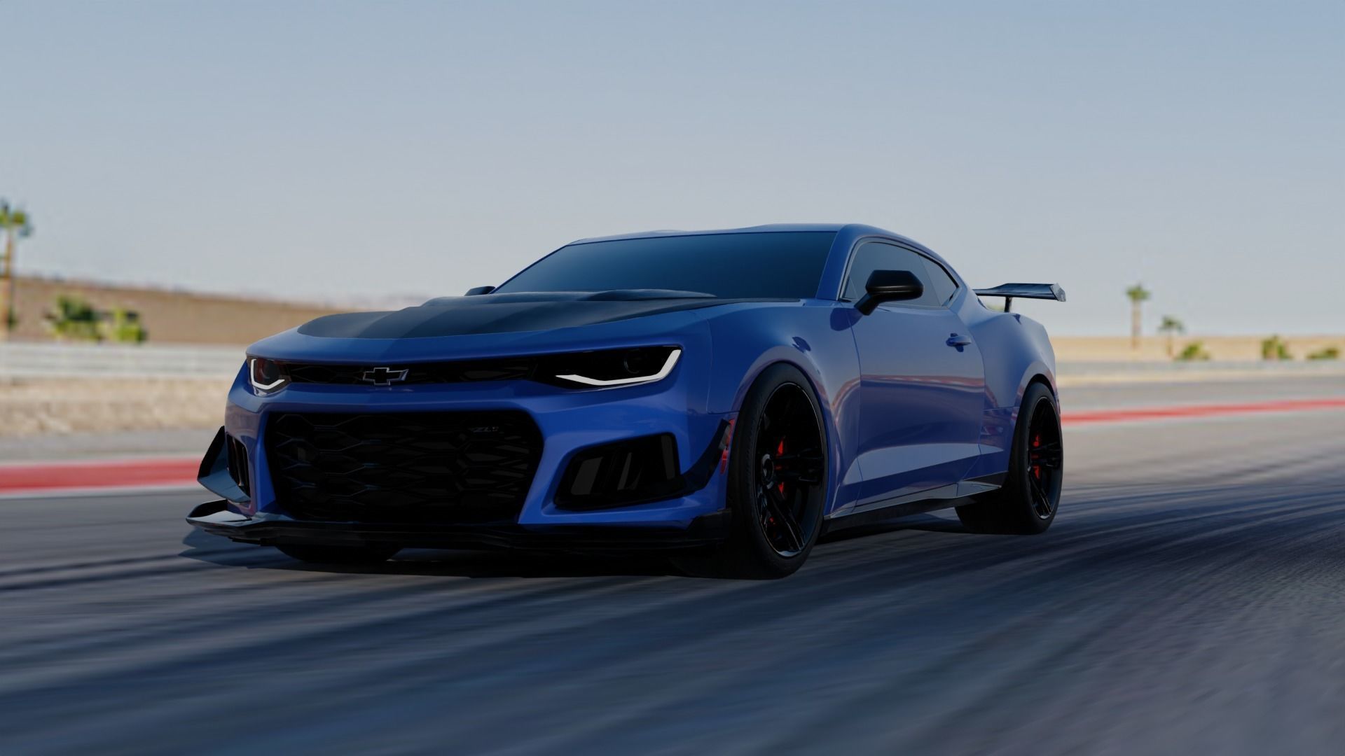Camaro ZL1 1lE 3D model_1