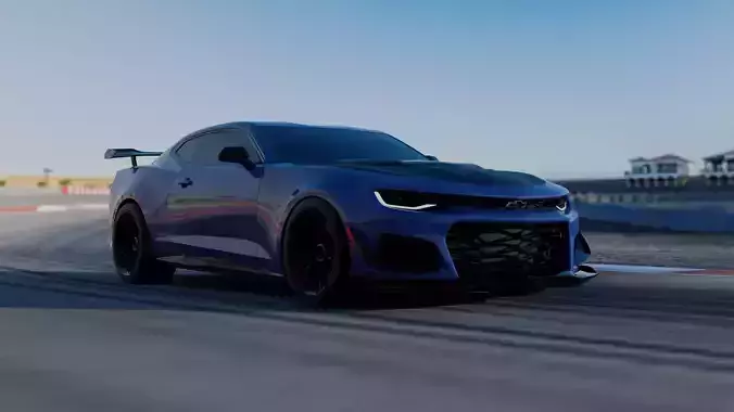 Camaro ZL1 1lE 3D model