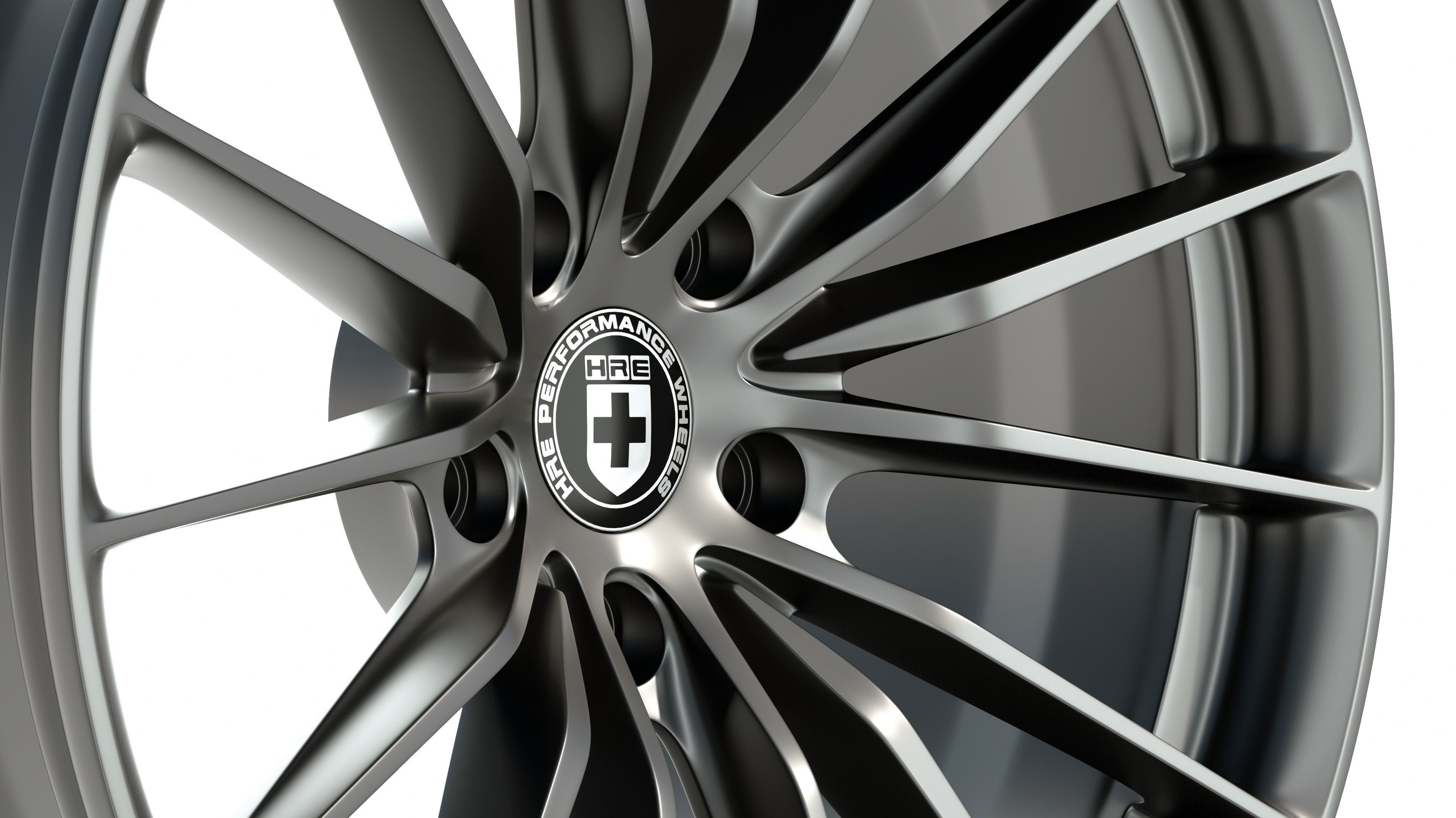 HRE SeriesP1 P103 Low-poly 3D model_9