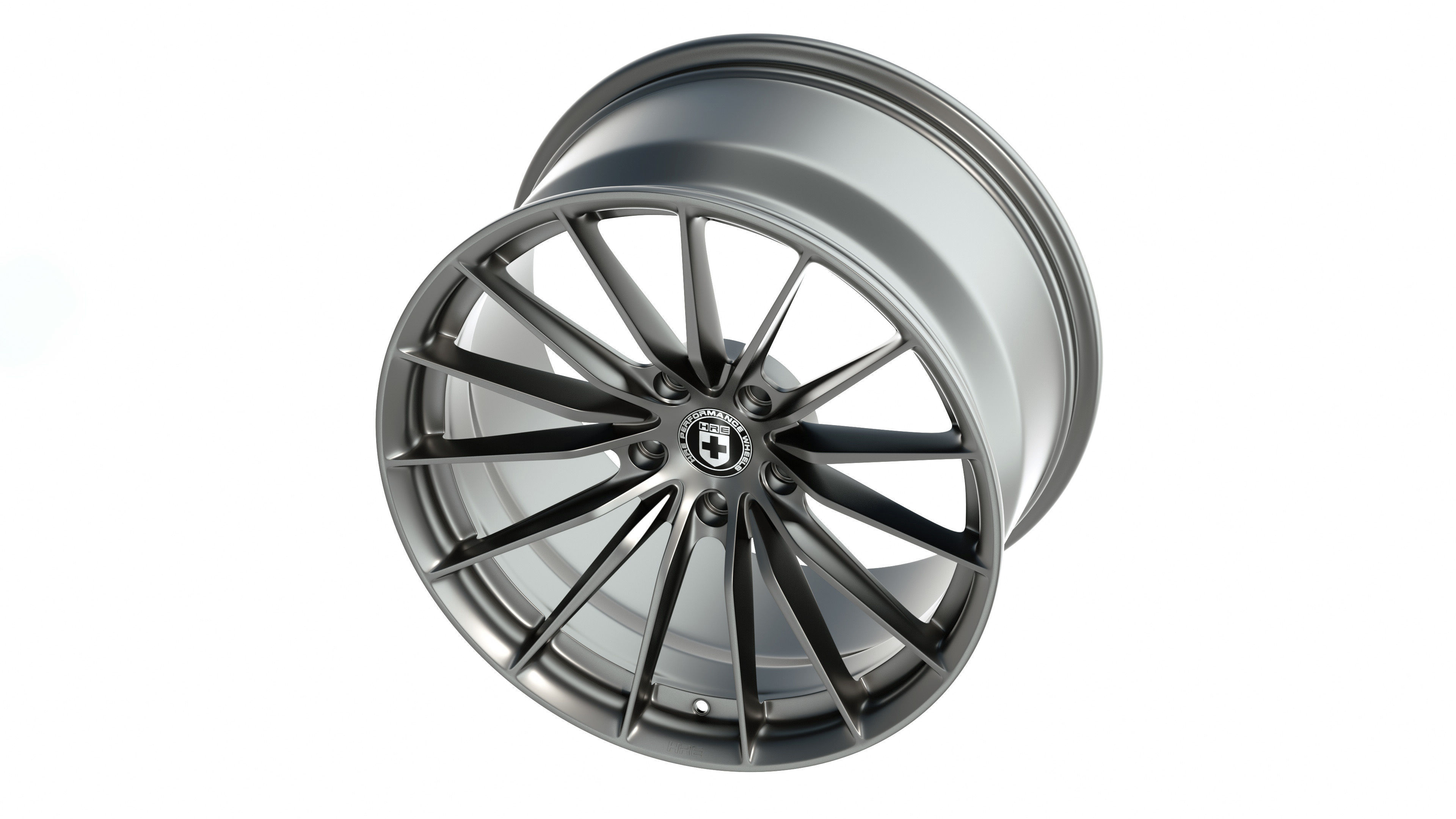 HRE SeriesP1 P103 Low-poly 3D model_3