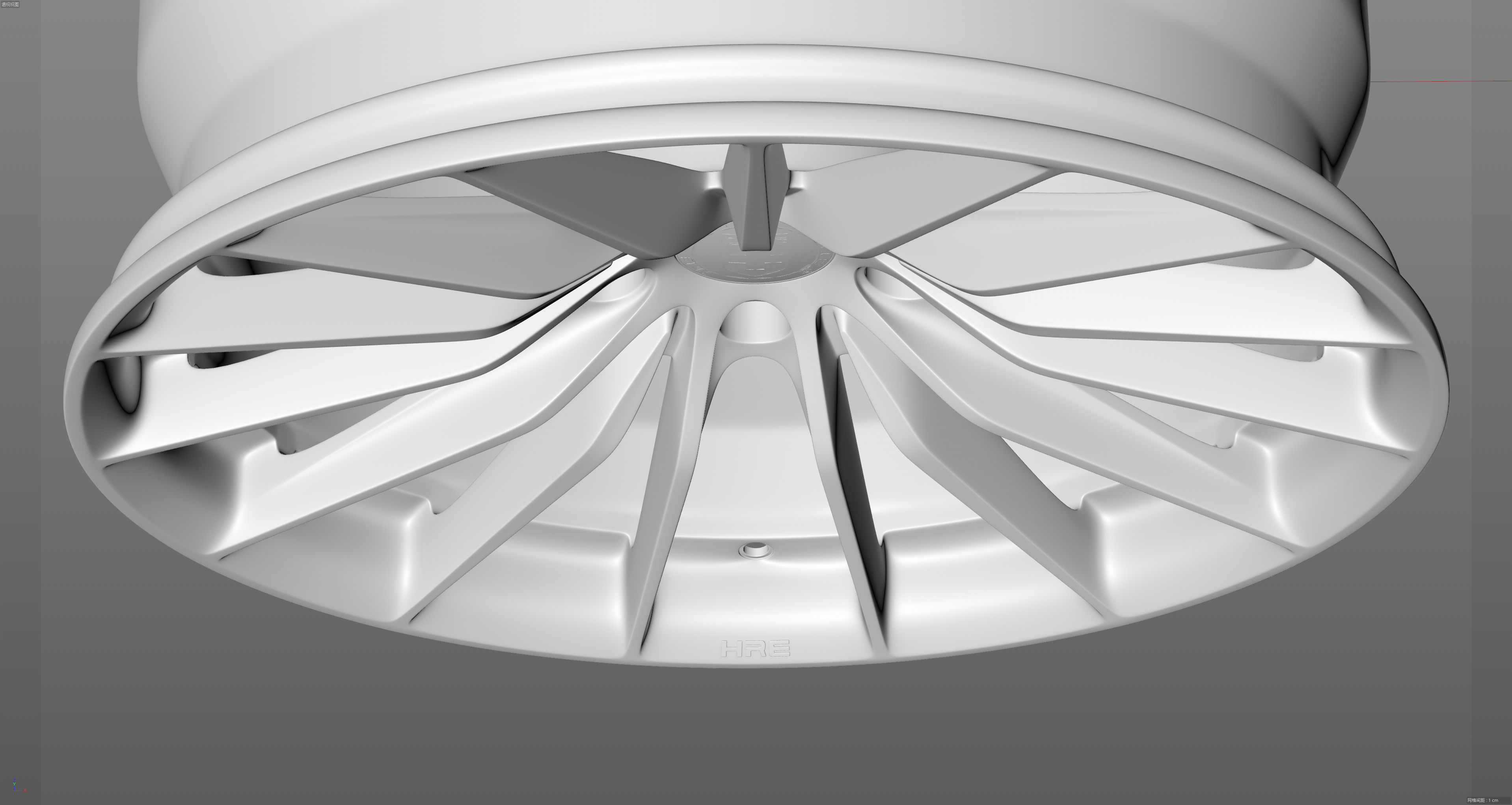 HRE SeriesP1 P103 Low-poly 3D model_21