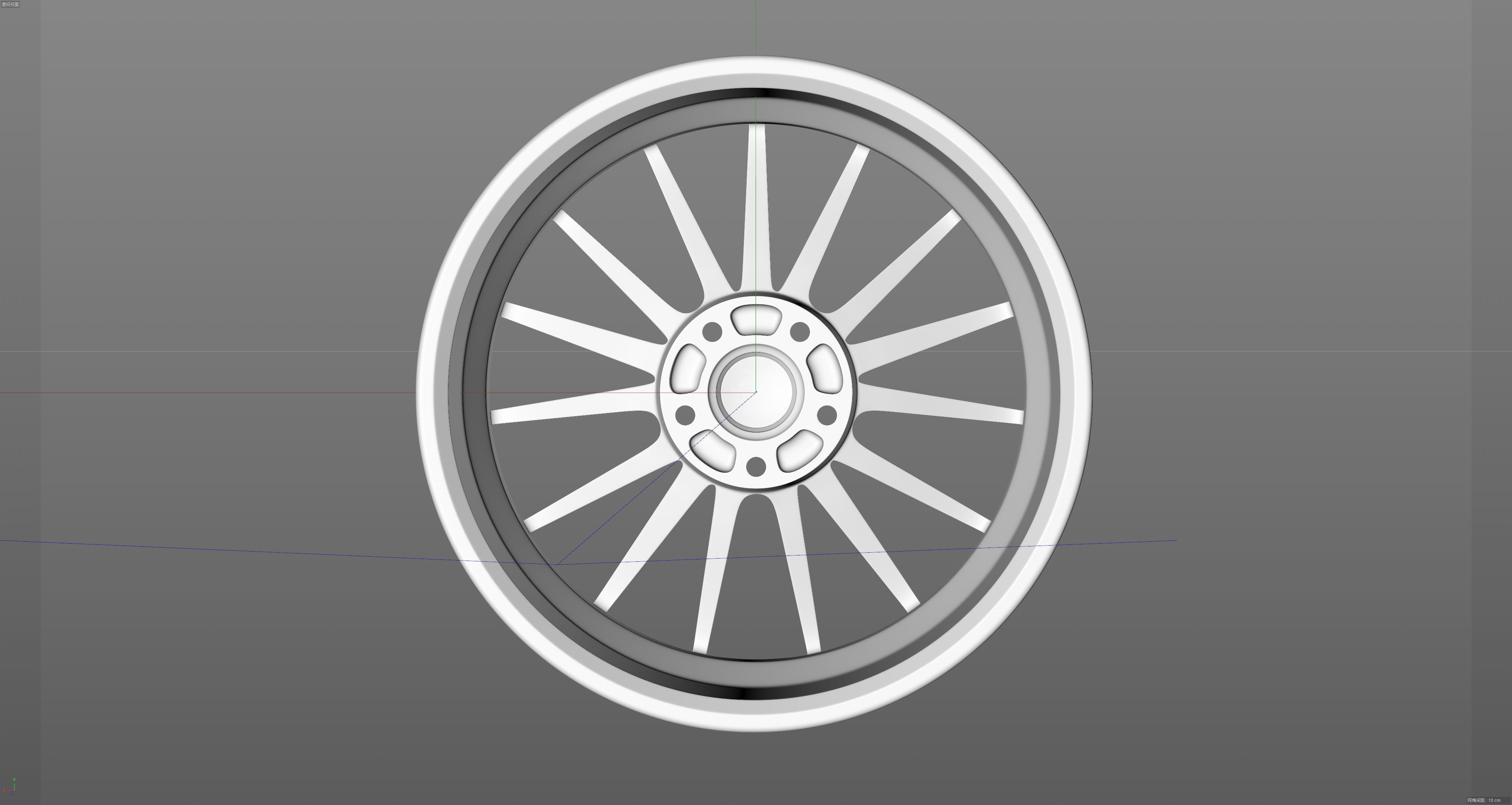 HRE SeriesP1 P103 Low-poly 3D model_16