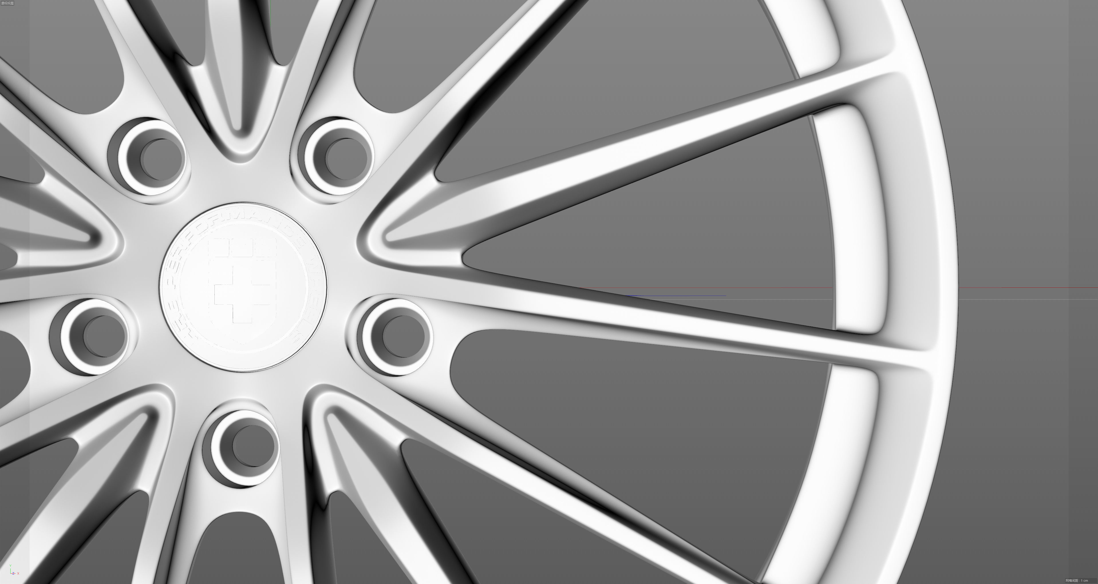 HRE SeriesP1 P103 Low-poly 3D model_22