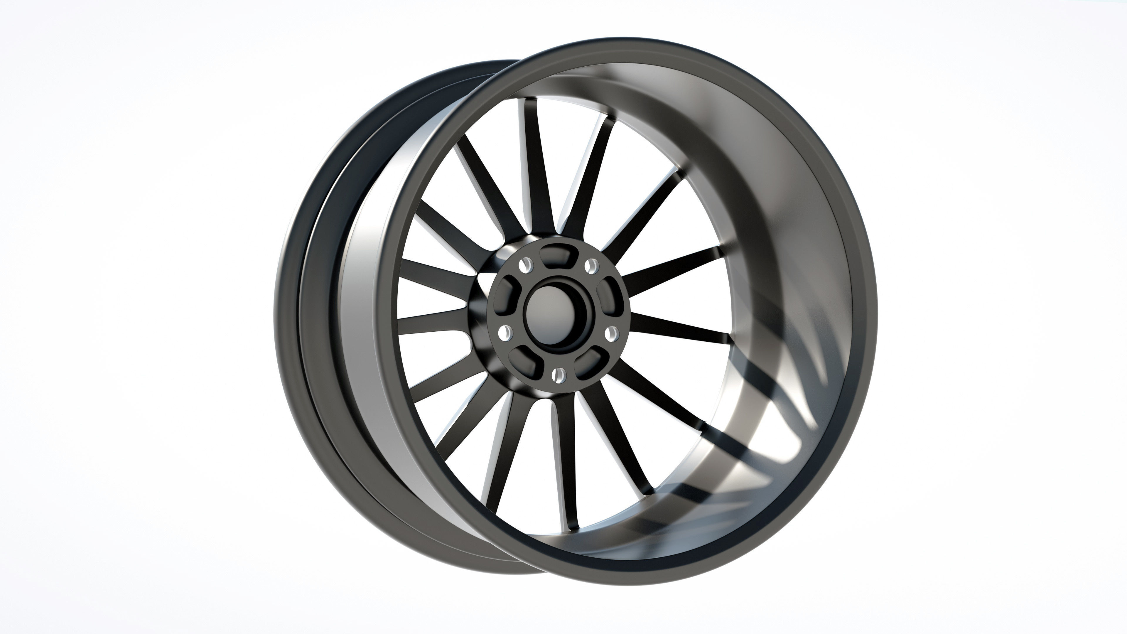 HRE SeriesP1 P103 Low-poly 3D model_4