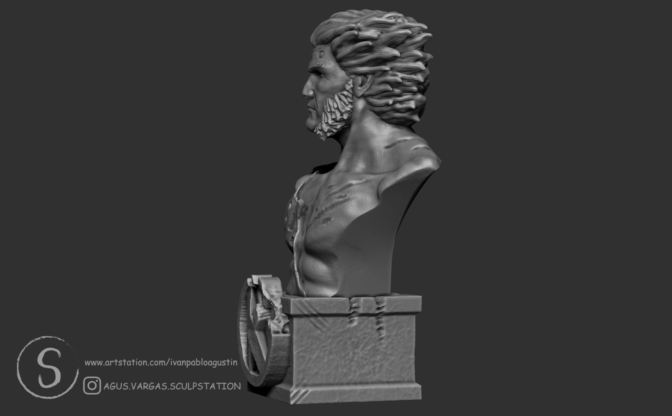 WOLVERINE 3D print model_4