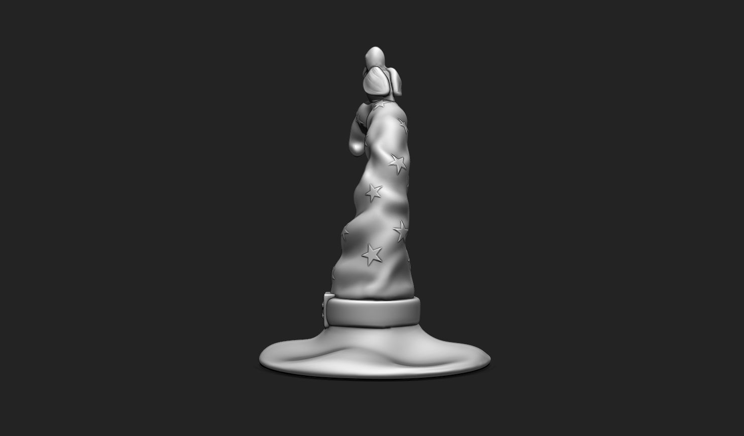 Witch Hat Halloween - 3D STL File for 3D Printing 3D print model_6