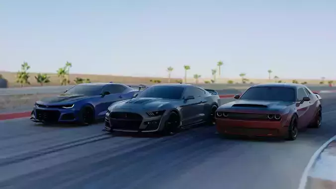 American muscle pack