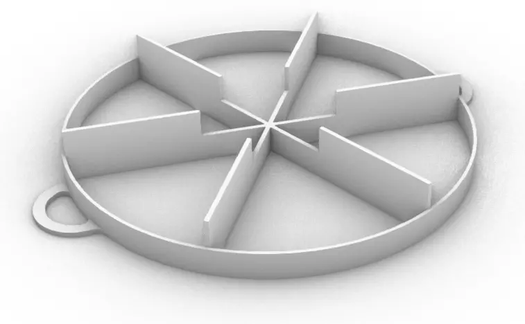 Cake splitter 3D print model