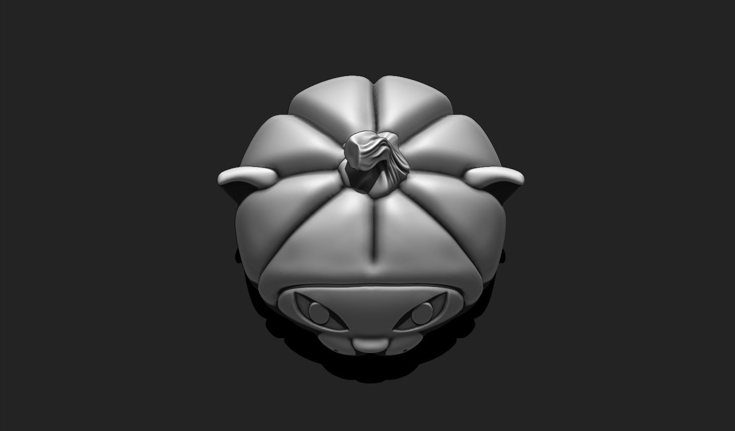 Pumpkin Cat Halloween - 3D STL File for 3D Printing 3D print model_7