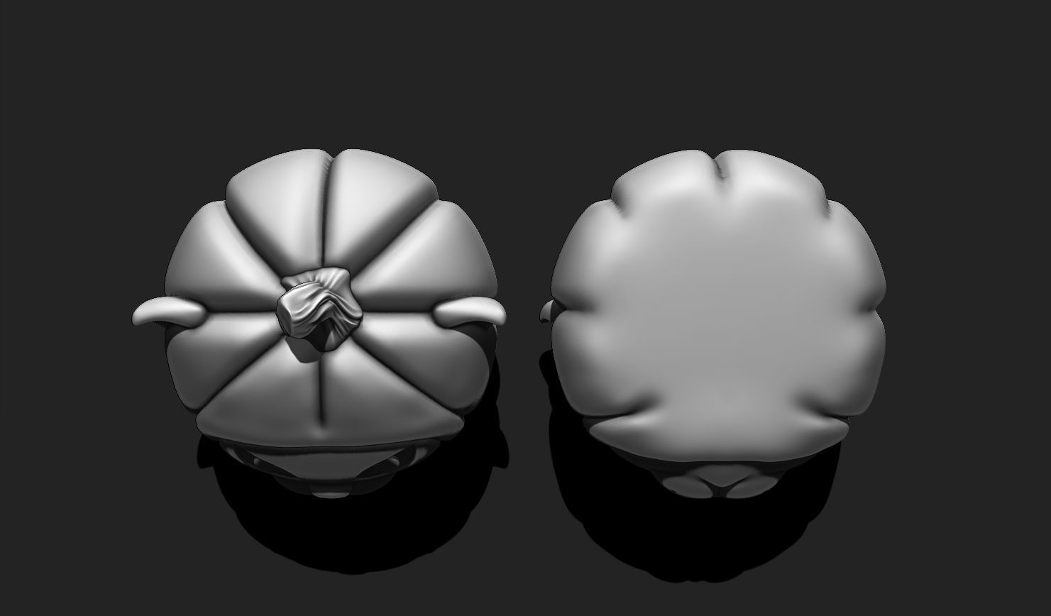 Pumpkin Cat Halloween - 3D STL File for 3D Printing 3D print model_8