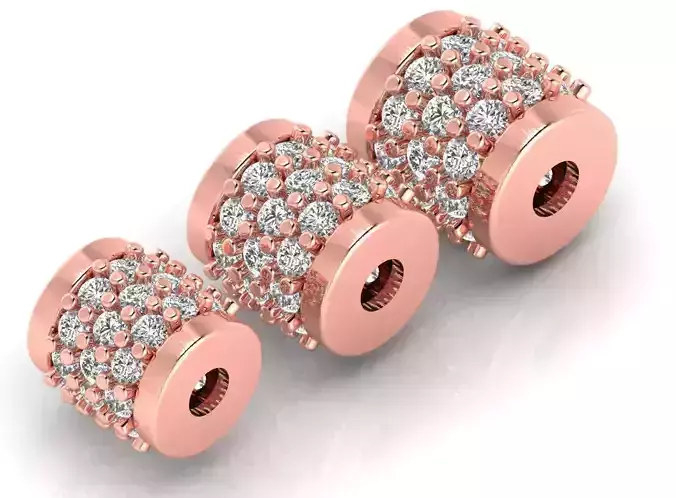 3 size beads or balls or jewellery accessories 3D print model