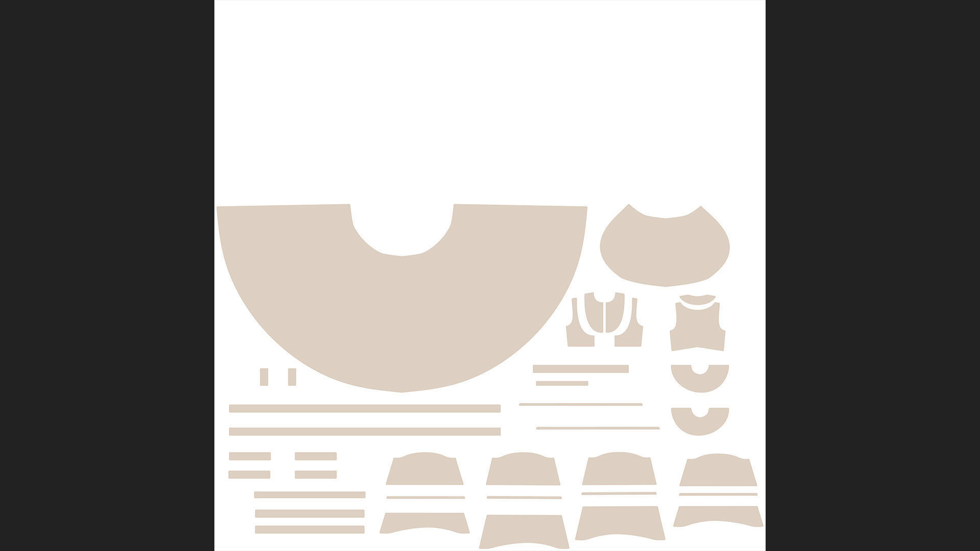 3 Maid outfits vol02 3D model_8