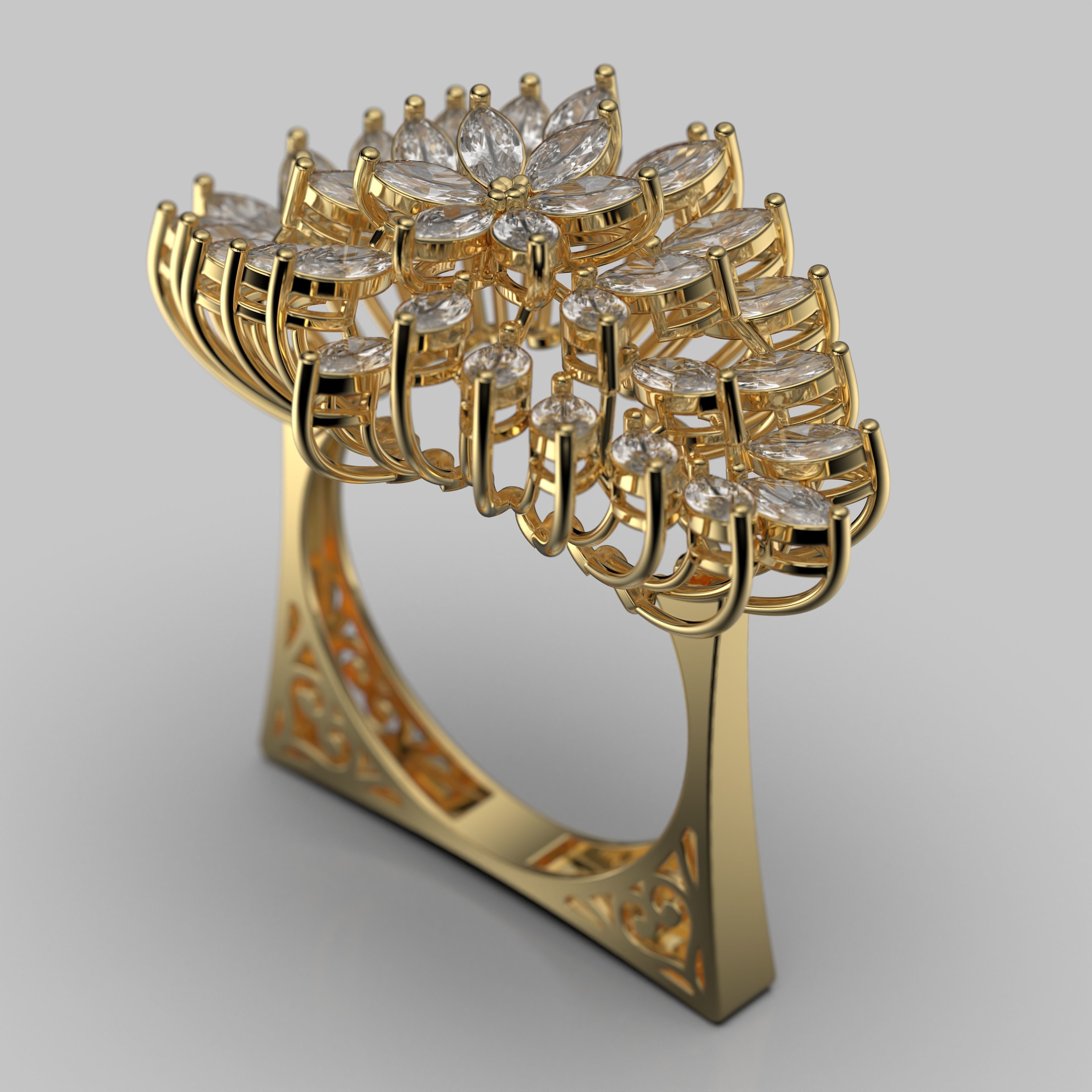 MARKIZ RING  3D print model_2