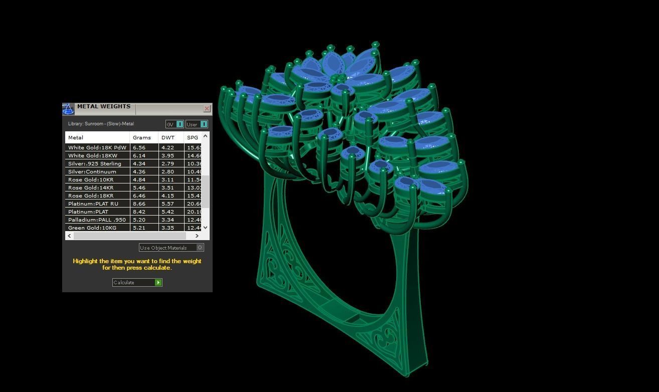 MARKIZ RING  3D print model_8