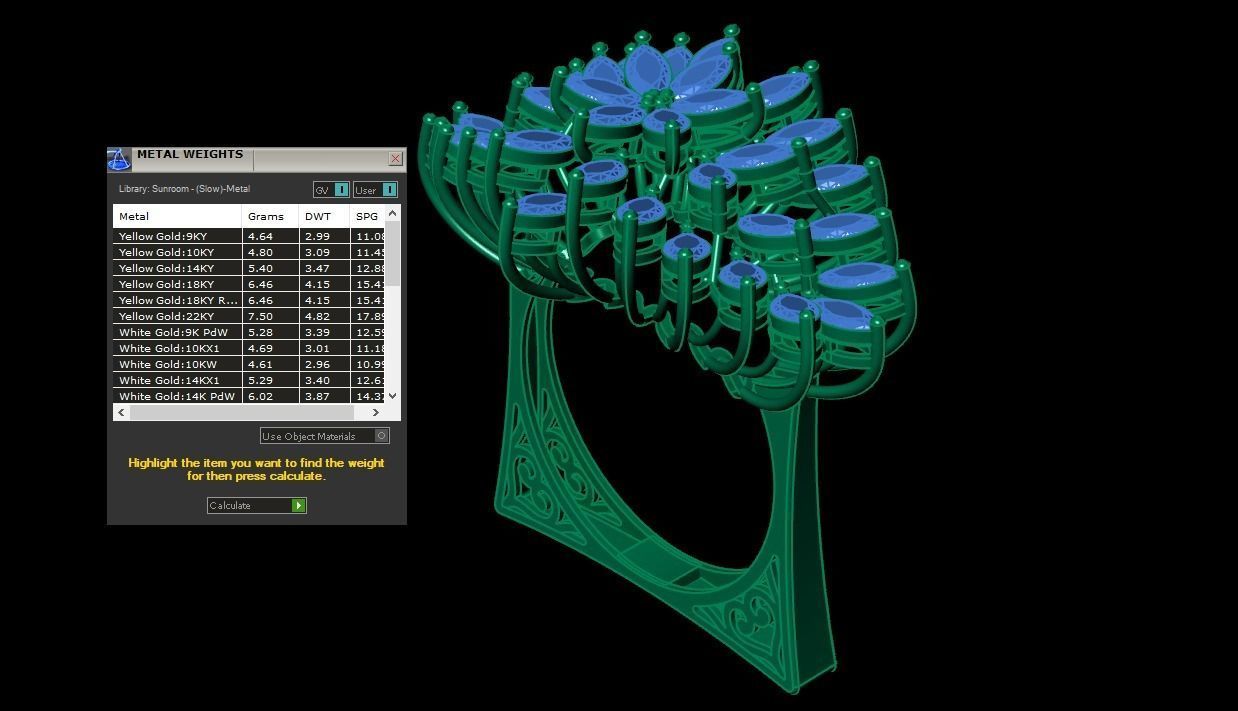MARKIZ RING  3D print model_10