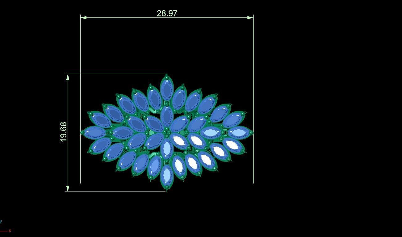 MARKIZ RING  3D print model_5