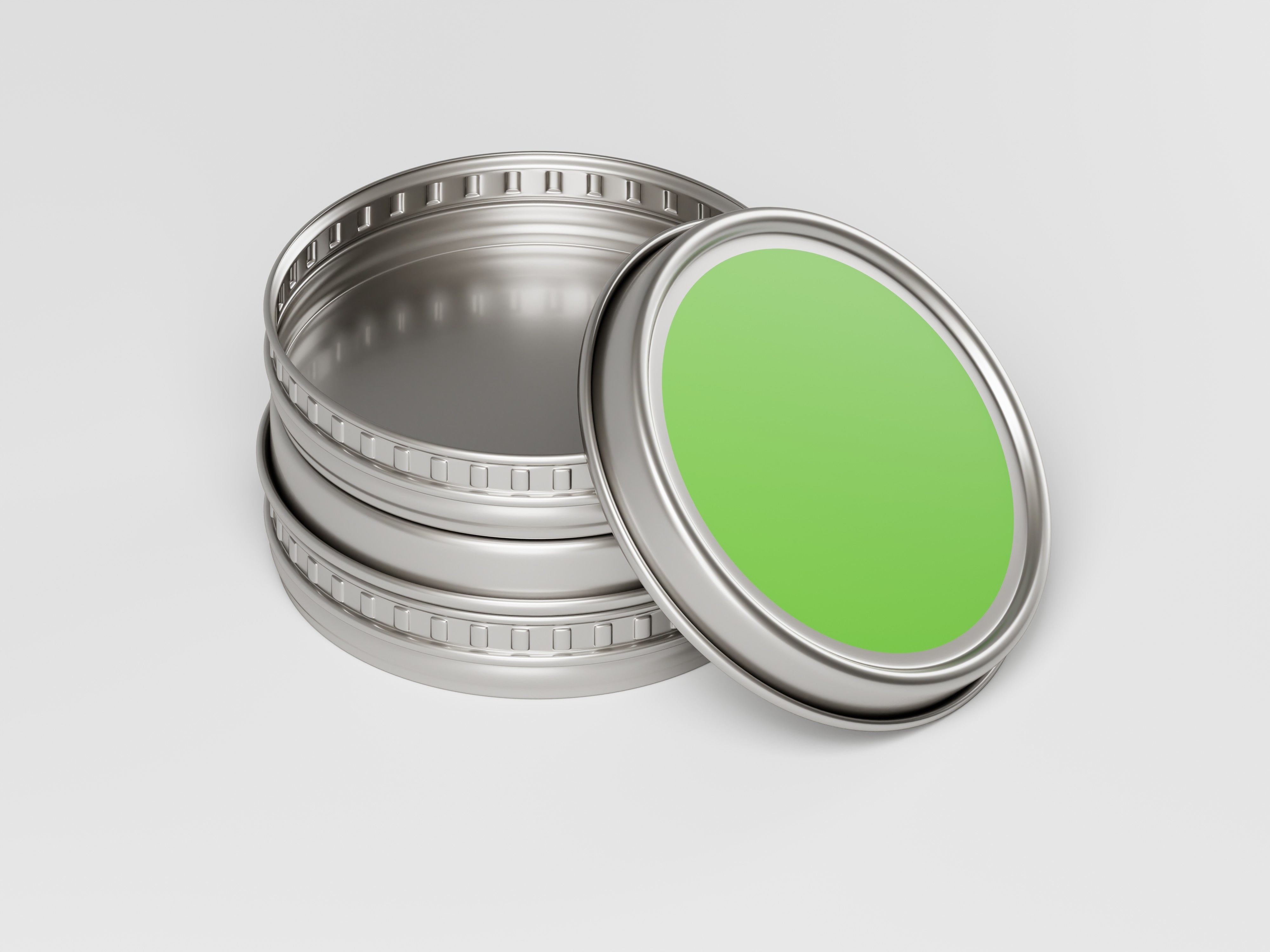 Aluminium Tin Can 3D Model Low-poly 3D model_9