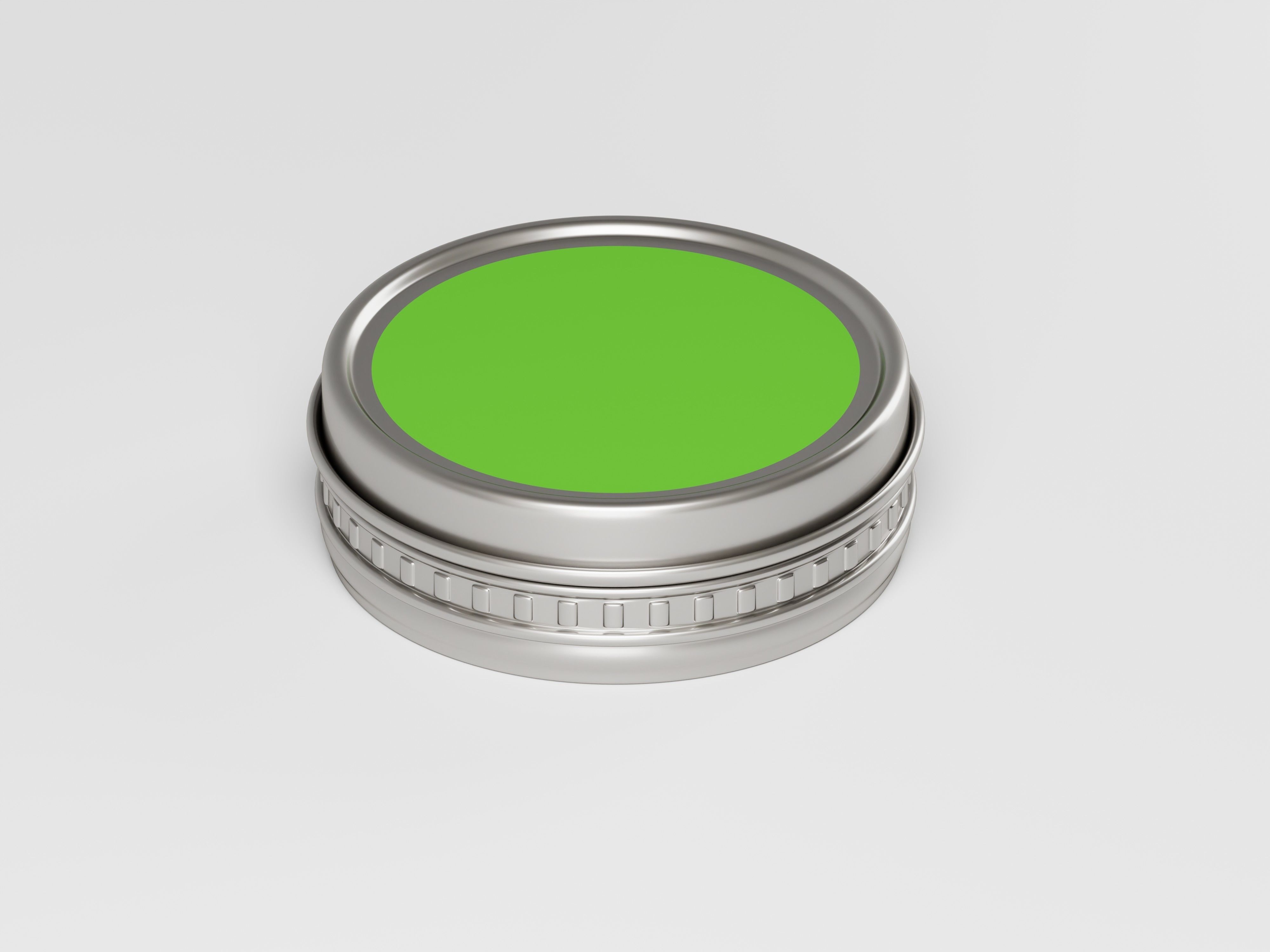 Aluminium Tin Can 3D Model Low-poly 3D model_3