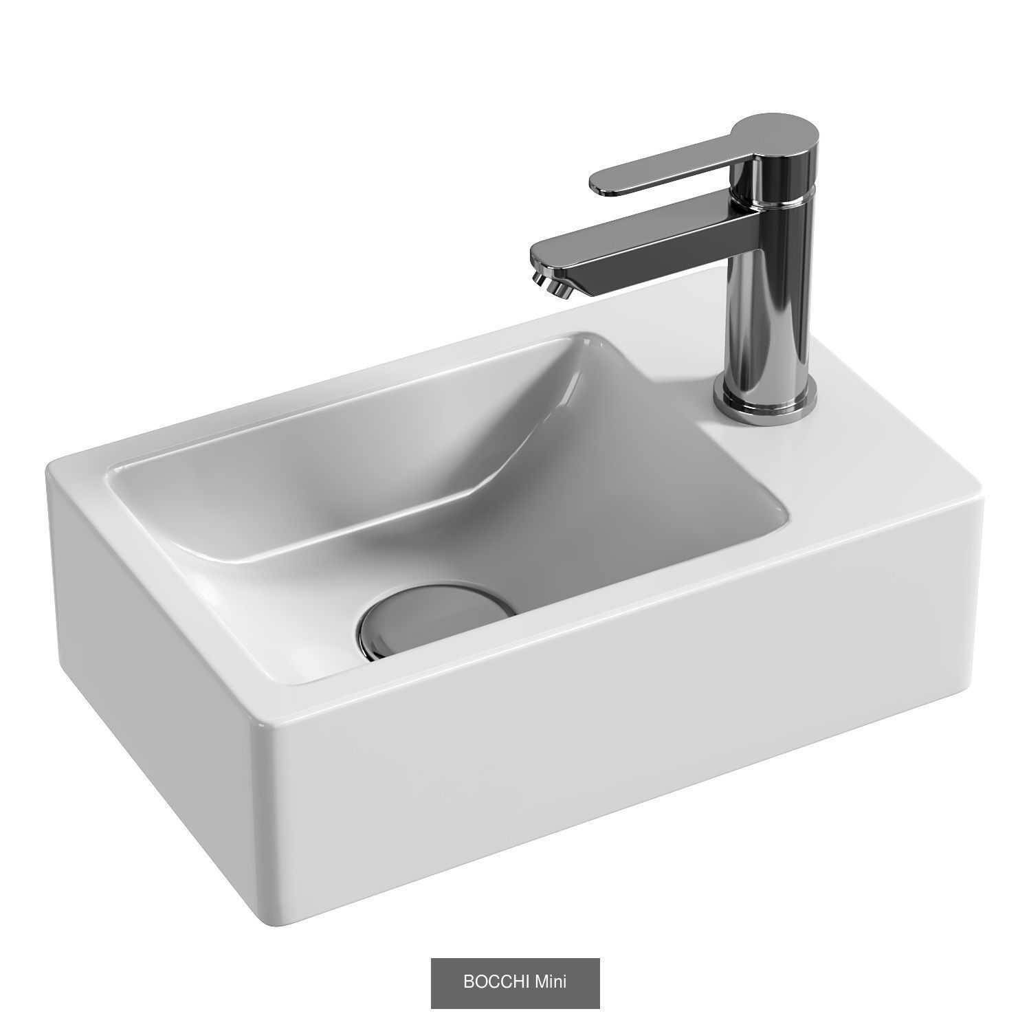BOCCHI washbasin set  3D Model Collection_3