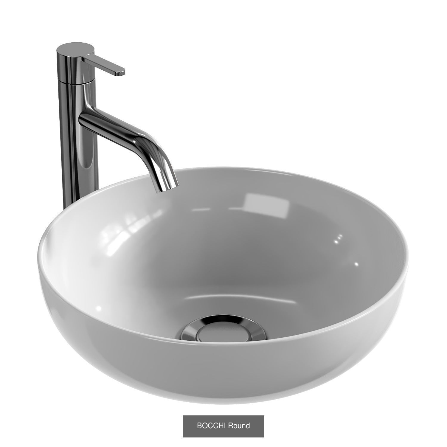 BOCCHI washbasin set  3D Model Collection_4