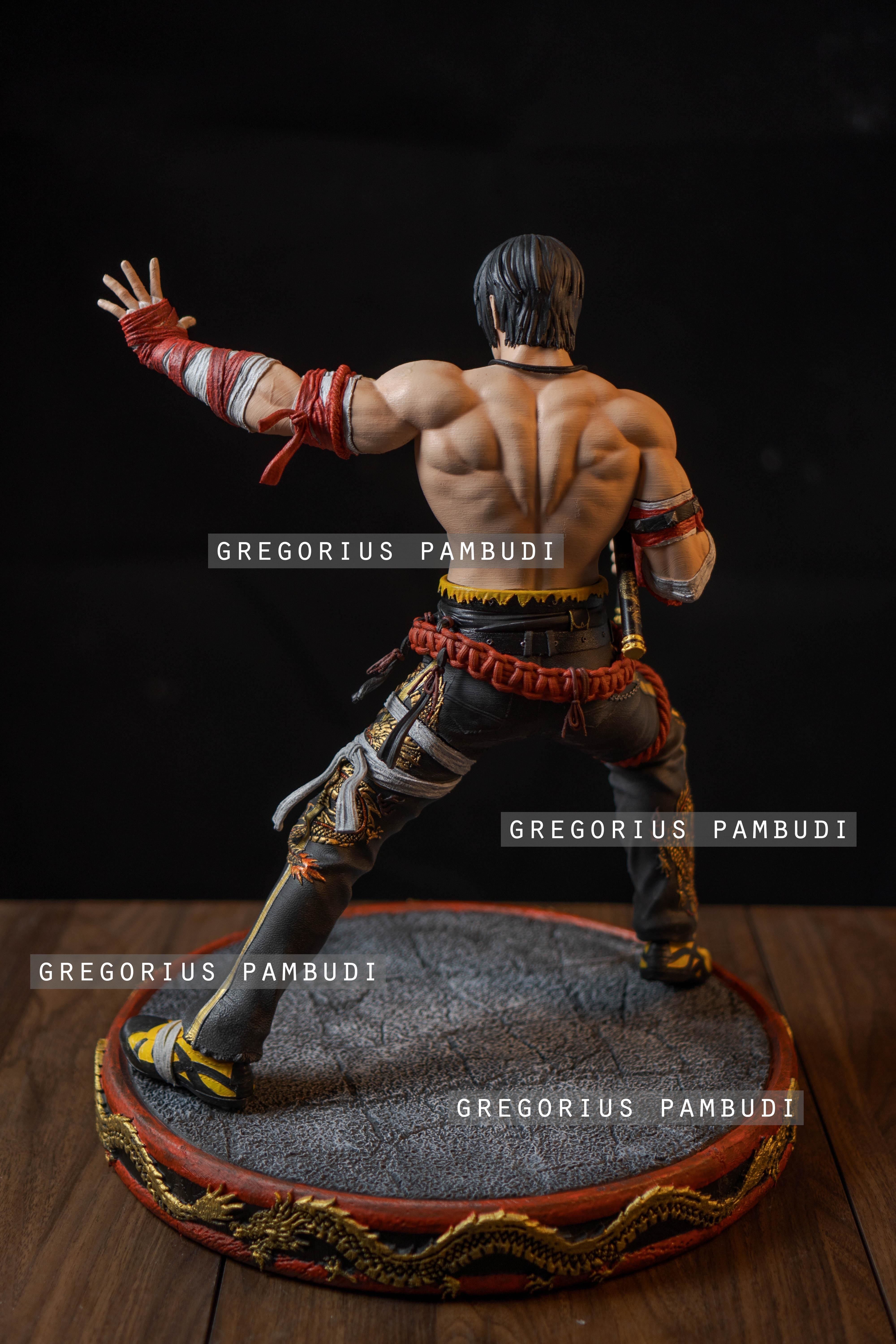 Marshall Law Tekken Fan Art Statue 3d Printable 3D print model_5