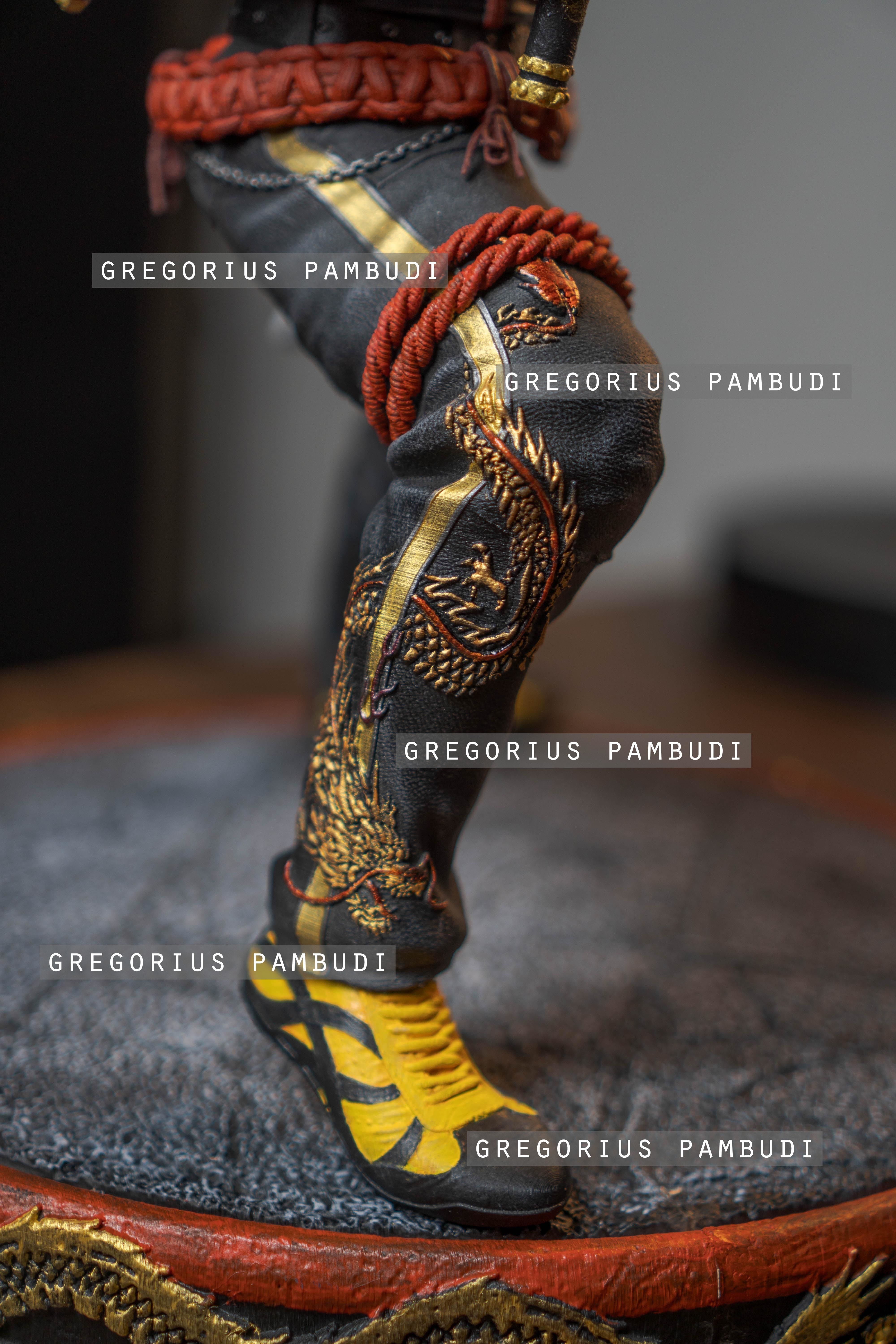 Marshall Law Tekken Fan Art Statue 3d Printable 3D print model_10