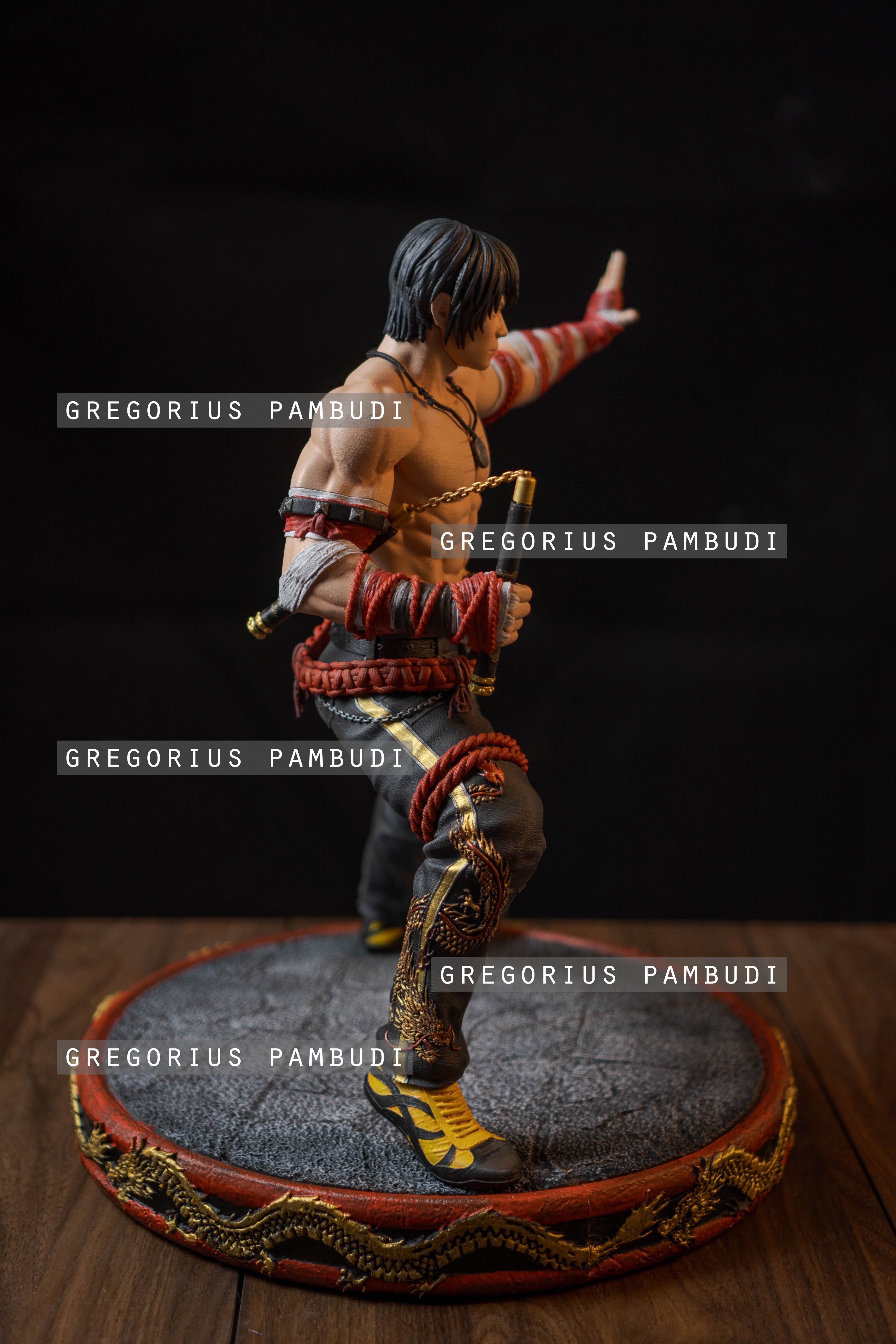 Marshall Law Tekken Fan Art Statue 3d Printable 3D print model_6