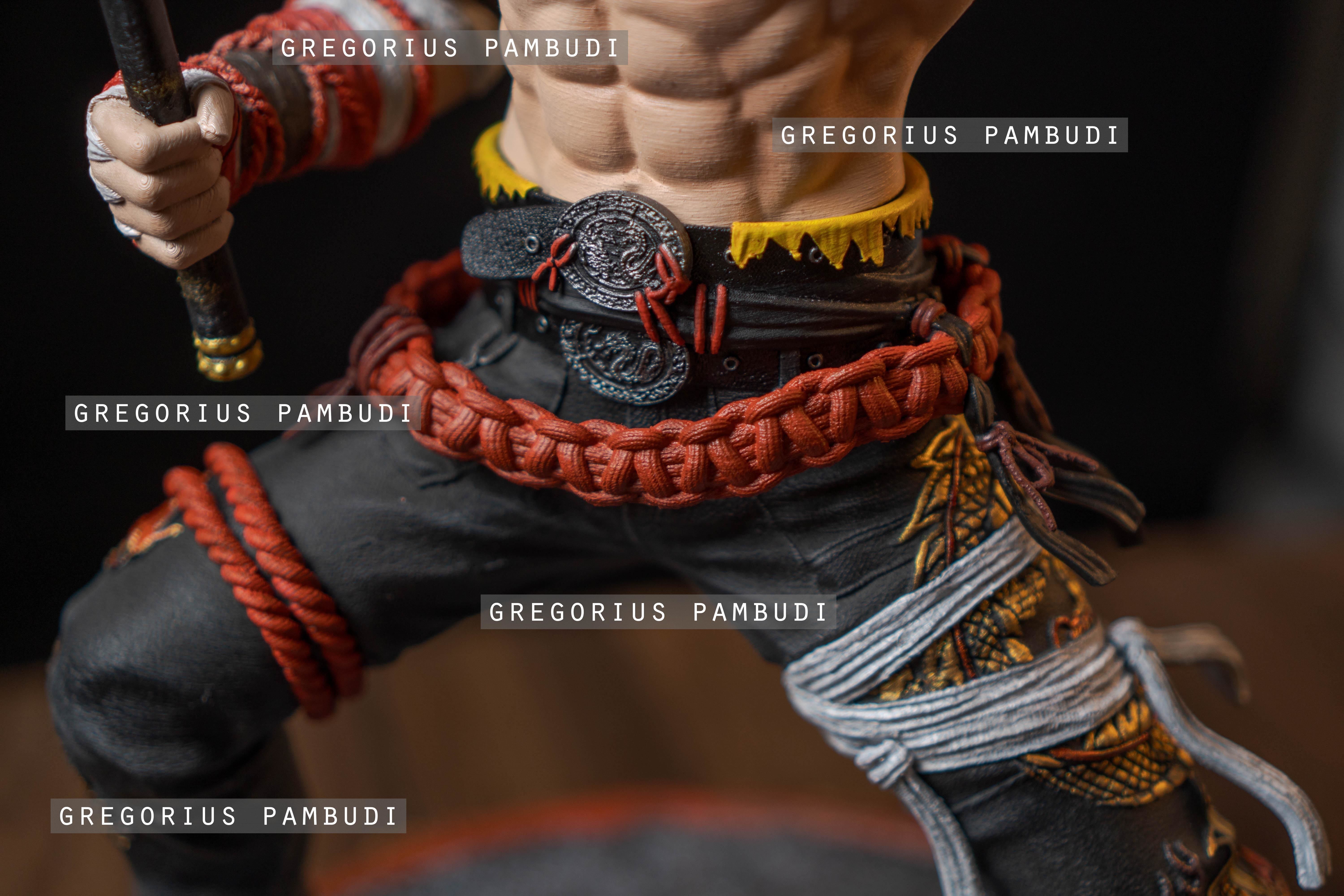 Marshall Law Tekken Fan Art Statue 3d Printable 3D print model_12