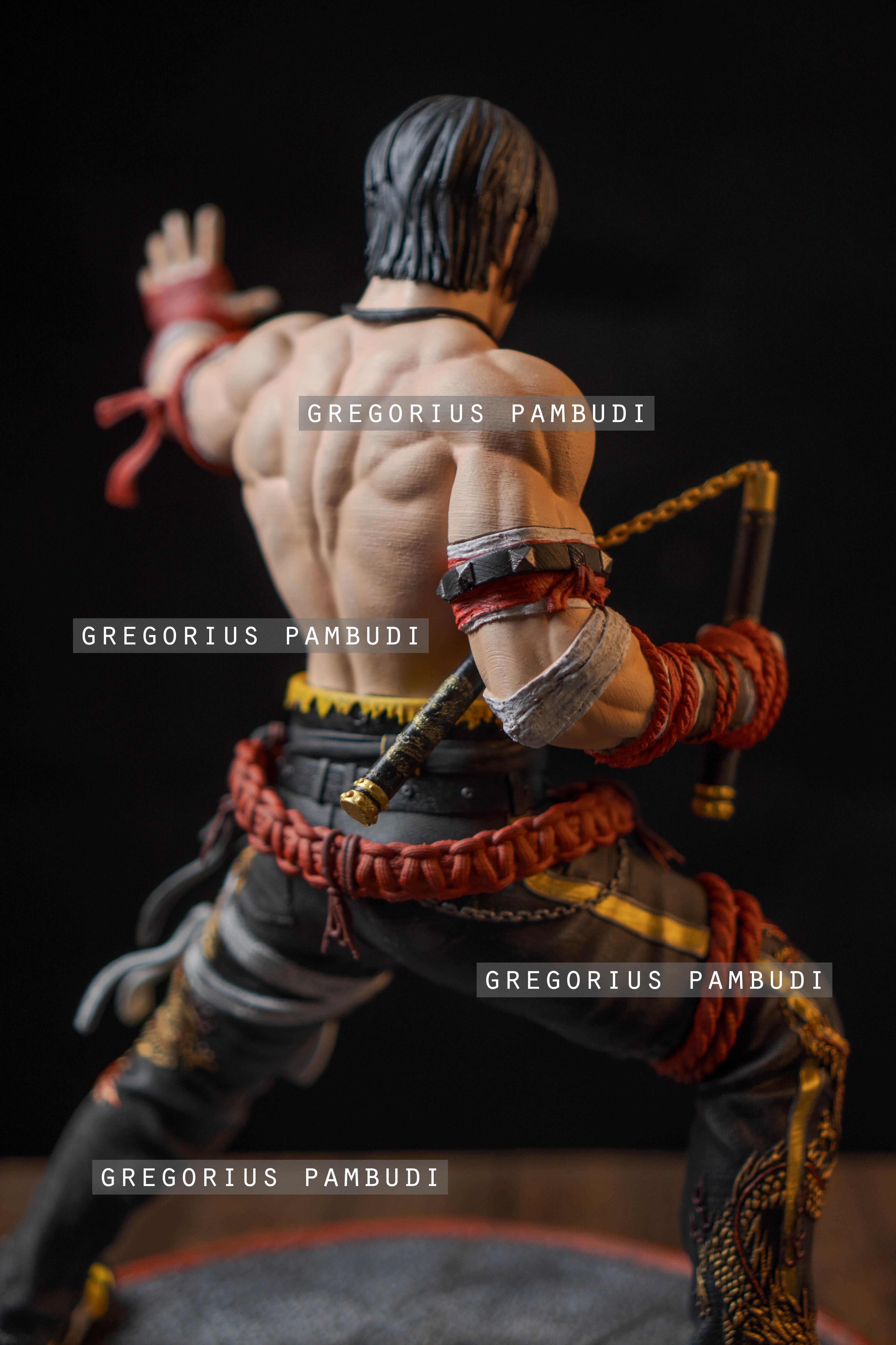 Marshall Law Tekken Fan Art Statue 3d Printable 3D print model_14