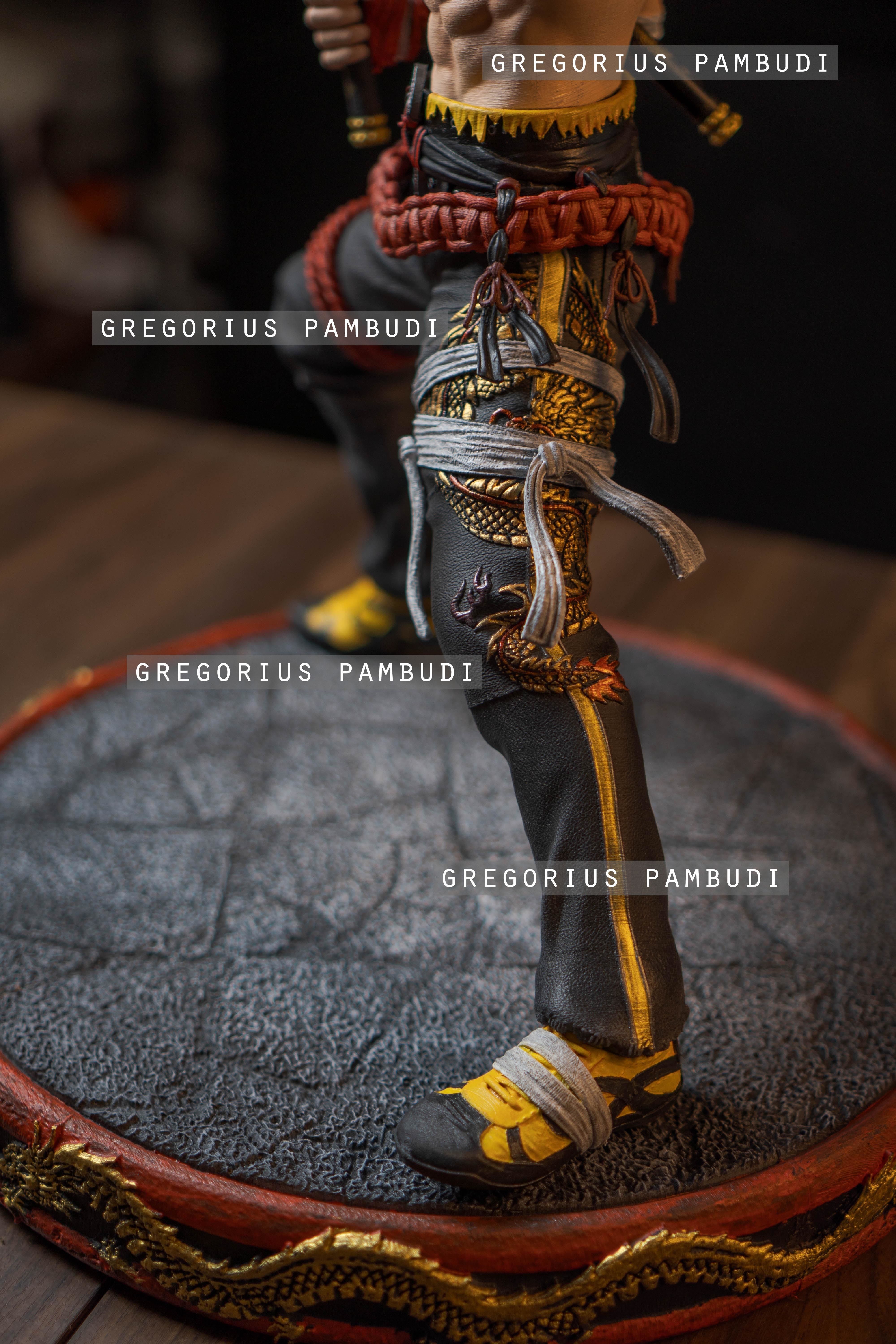 Marshall Law Tekken Fan Art Statue 3d Printable 3D print model_11