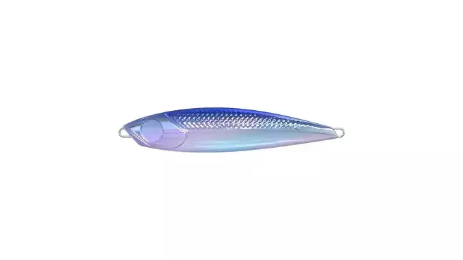 Metal jig fishing lure  3D print model