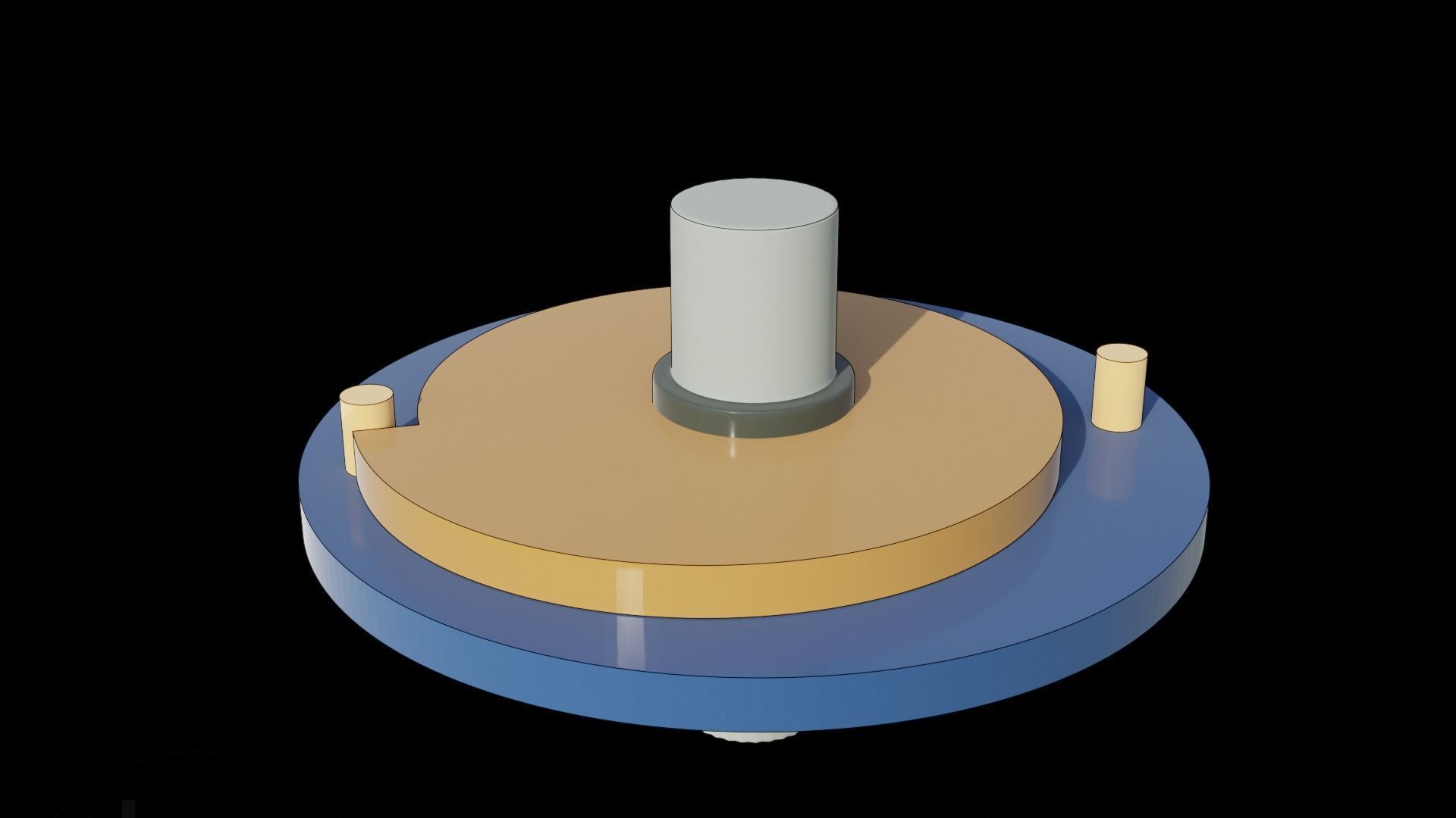 Excentric Spiral - Intermittent Mechanism 3D model_2