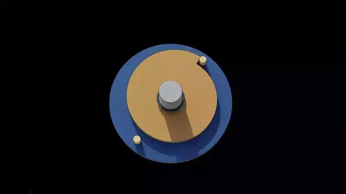 Excentric Spiral - Intermittent Mechanism 3D model