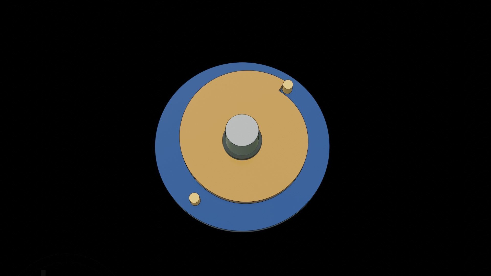 Excentric Spiral - Intermittent Mechanism 3D model_3