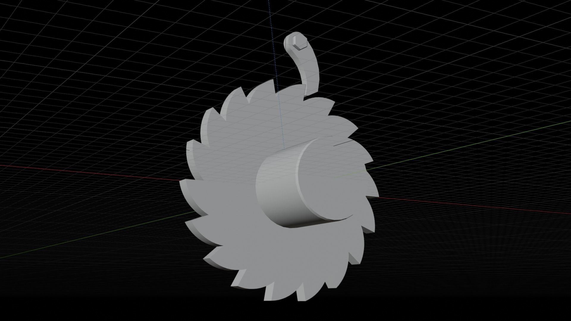 Ratchet drive for intermittent rotary motion 3D model_7