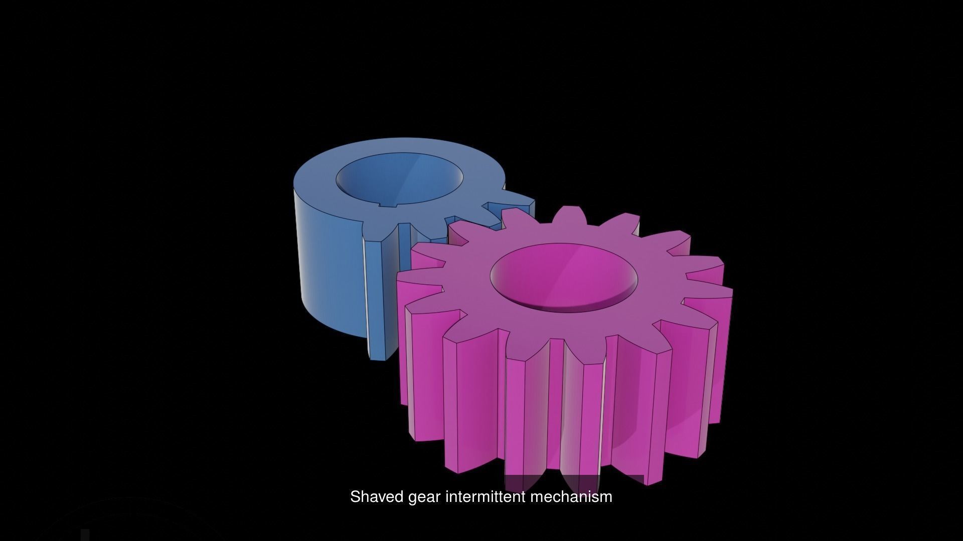 Intermittent Motion Mechanisms 3D Model Collection_3