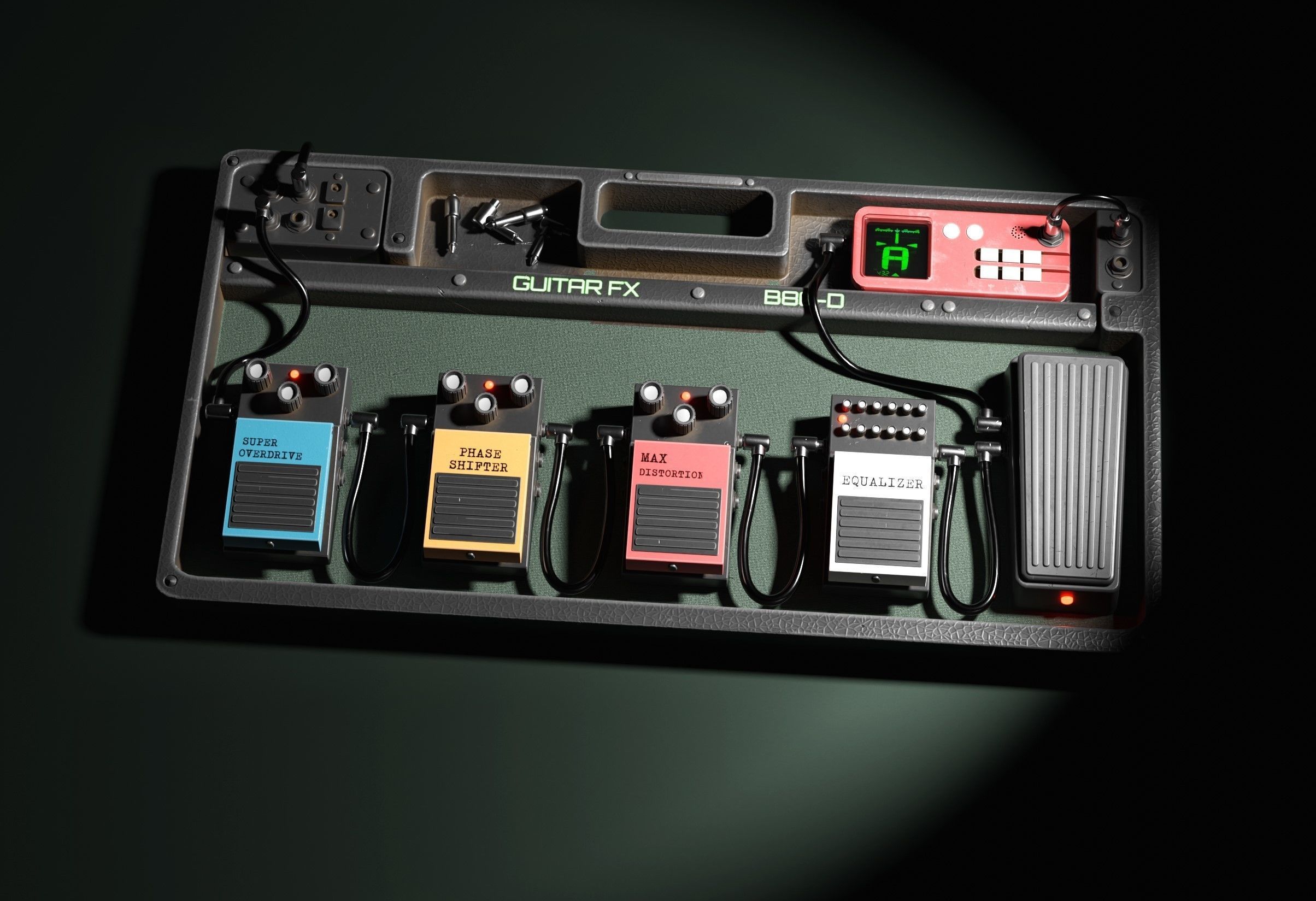 Musical Instrument 3D model_2