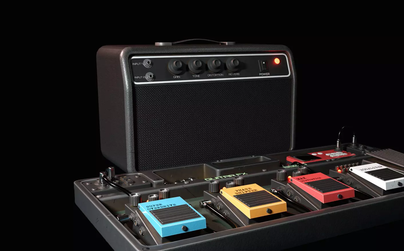 Musical Instrument 3D model_0