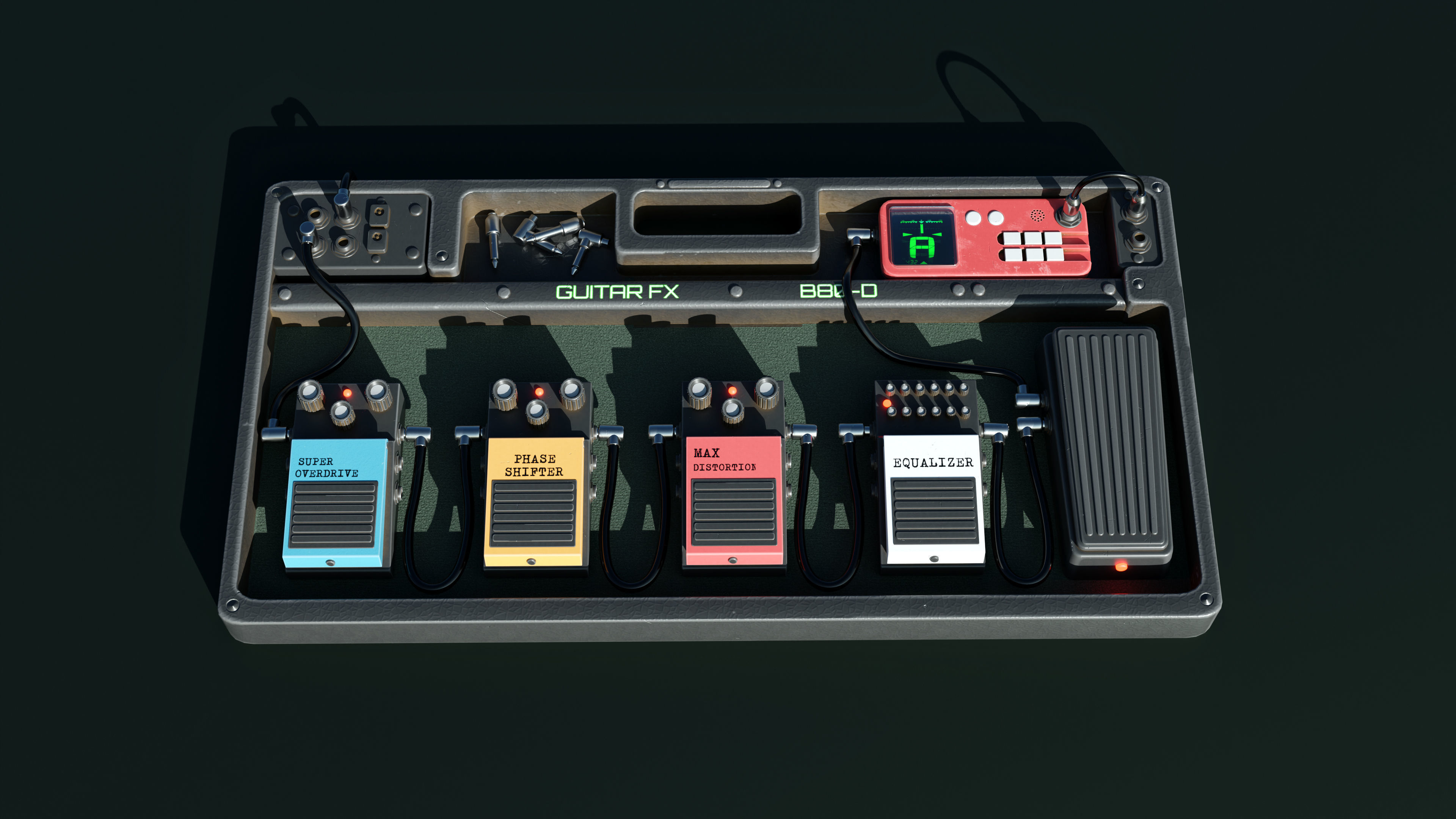 Musical Instrument 3D model_1