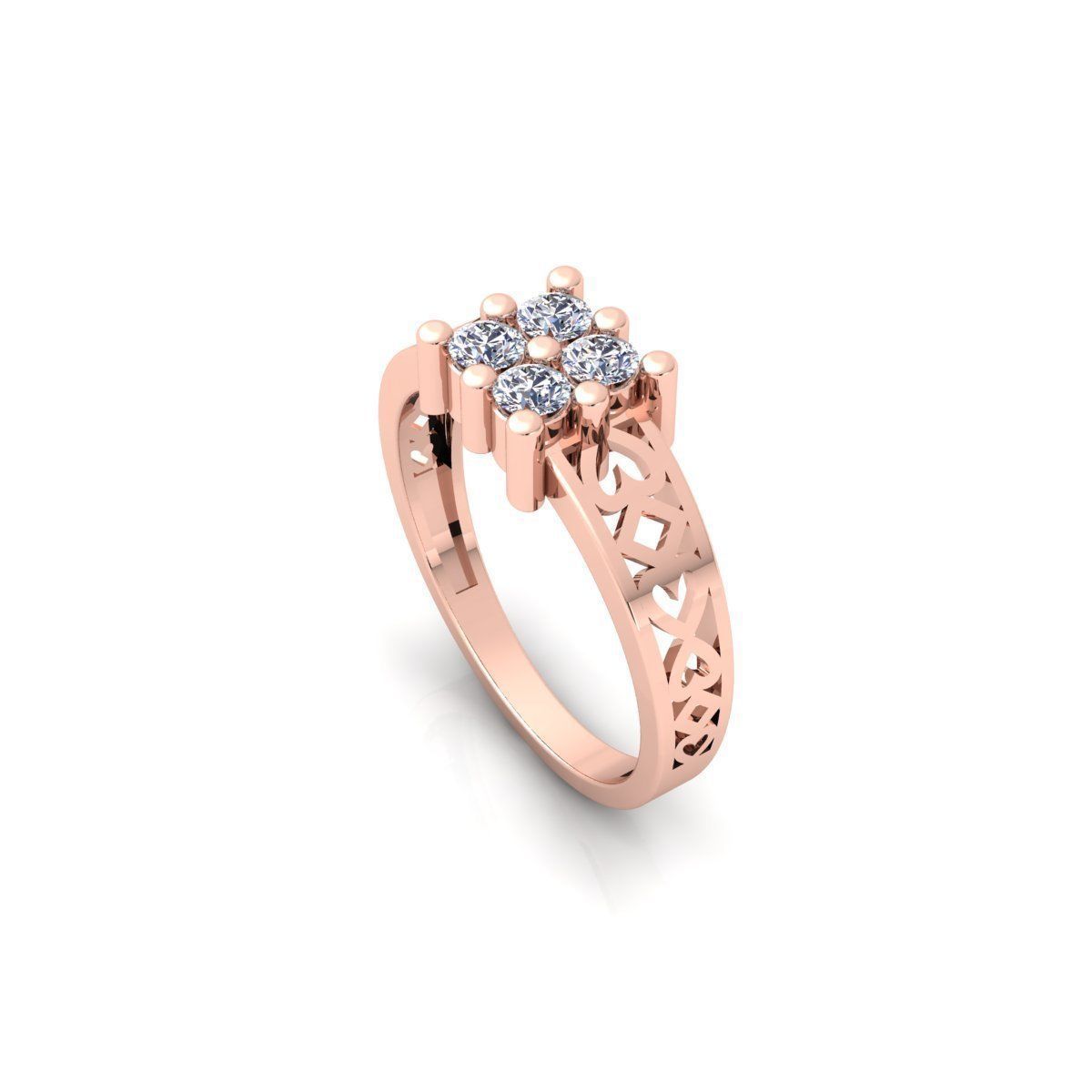 Mens Diamond 11 3d Model and Render 3D print model_7