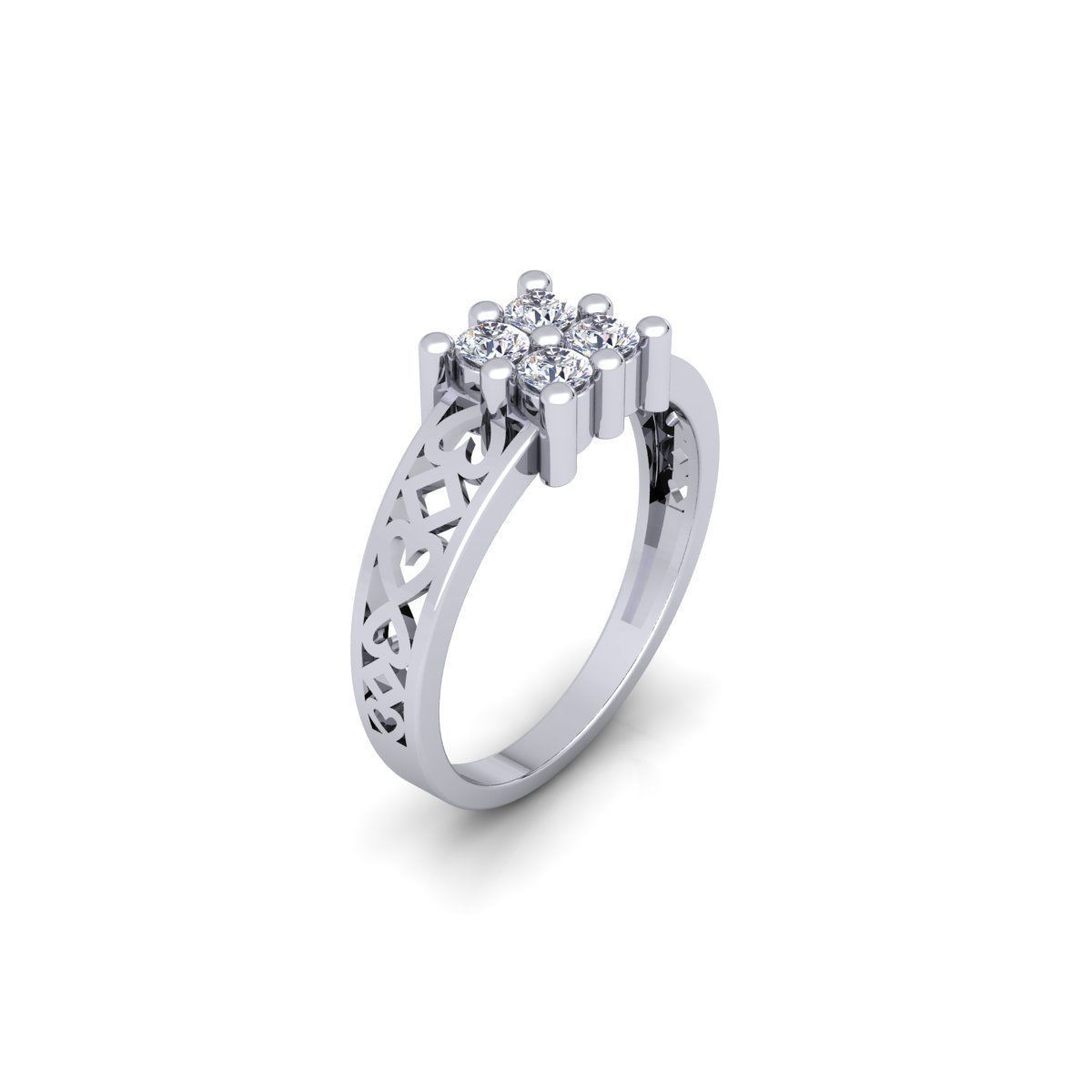 Mens Diamond 11 3d Model and Render 3D print model_5
