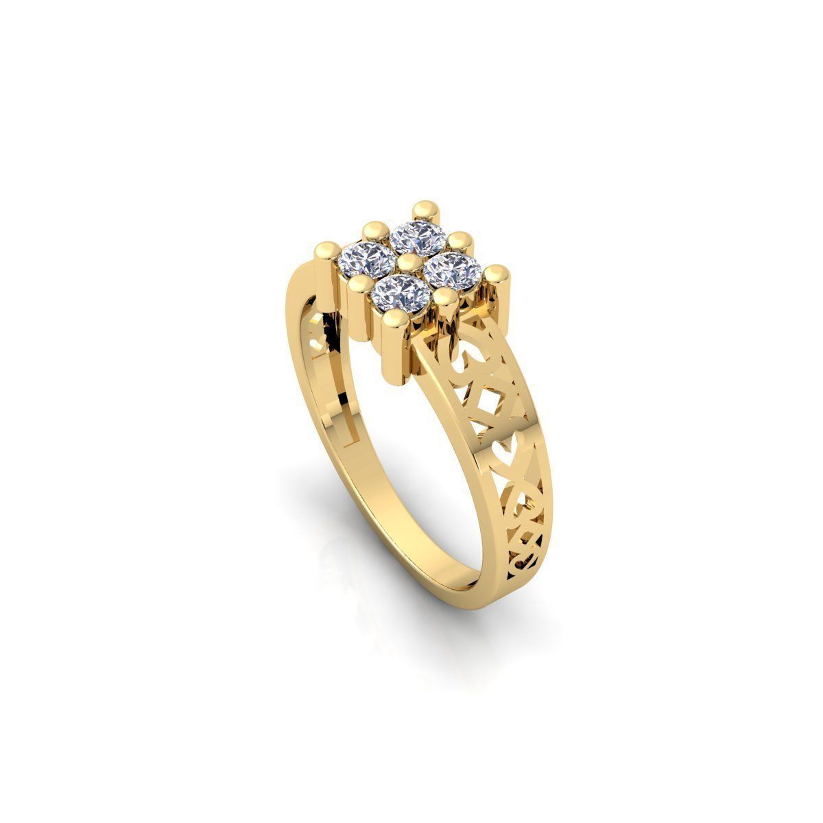 Mens Diamond 11 3d Model and Render 3D print model_6