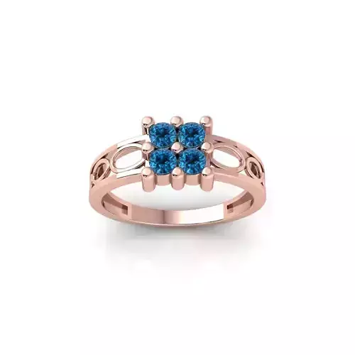 Mens Diamond Ring 6 3d Model and Render