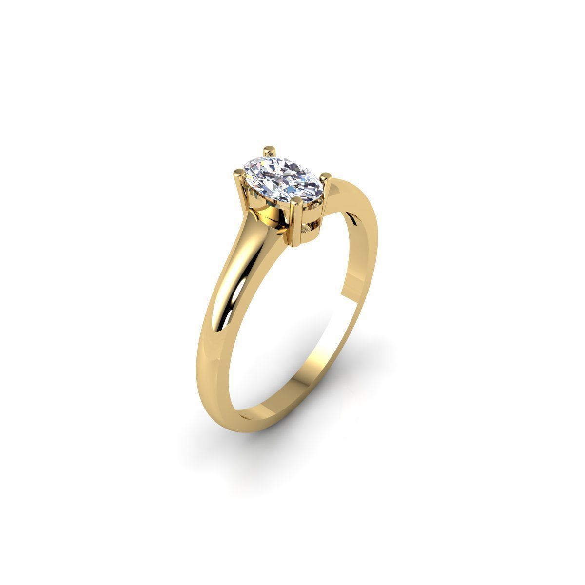 Ovel Basket Ring 3d Model and Render 3D print model_6