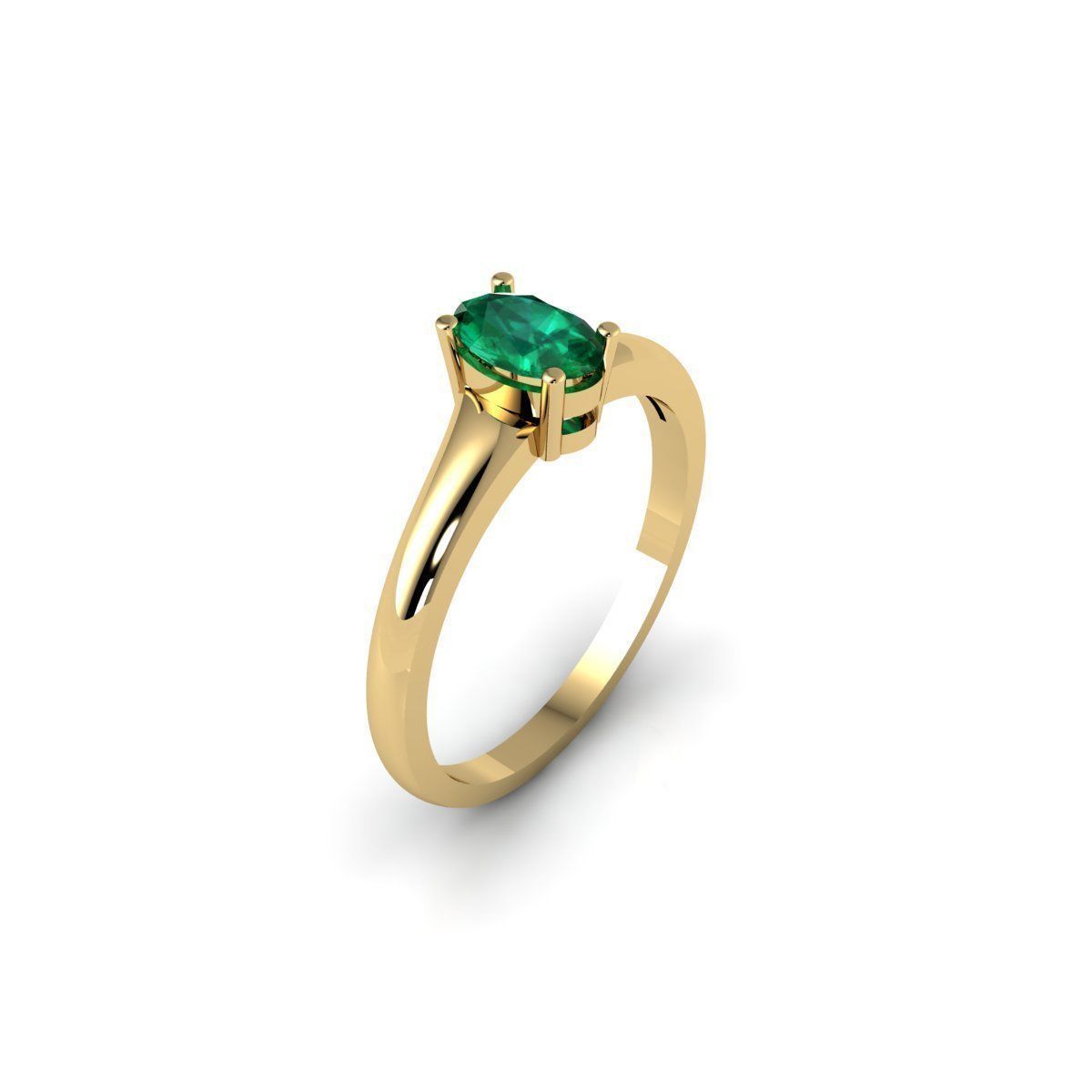 Ovel Basket Ring 3d Model and Render 3D print model_7