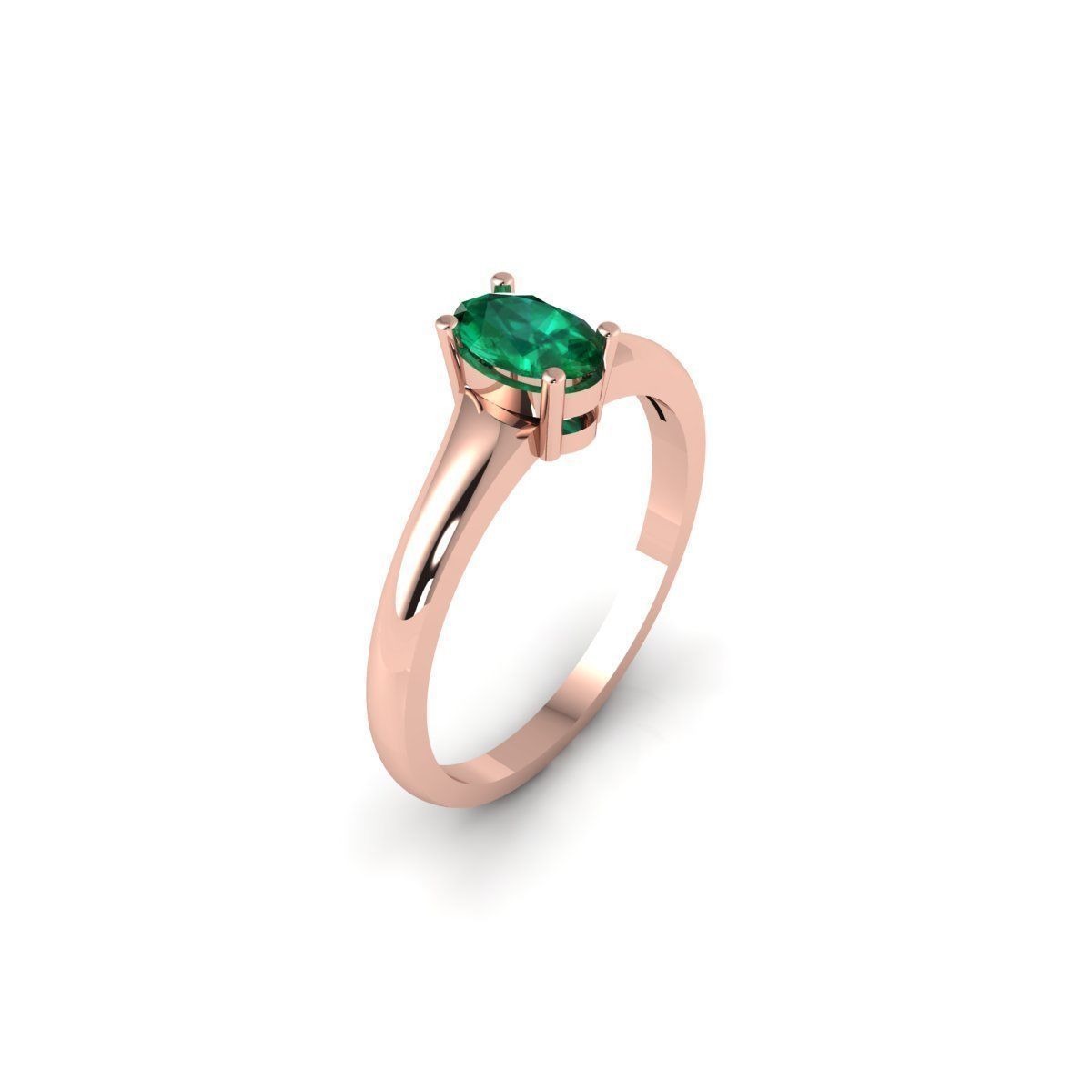 Ovel Basket Ring 3d Model and Render 3D print model_9