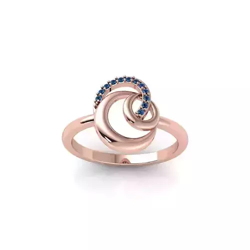 Fancy Twist Ring 3d Model and Render 3D print model Fancy Twist Ring 3d Model and Render 3D print model