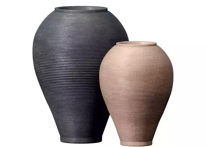 Decorative Contemporary ceramic floor vase for home decoration