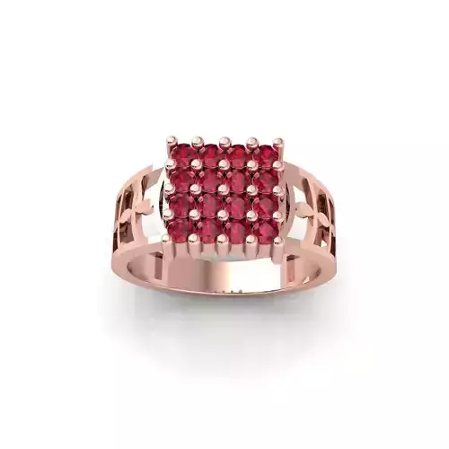 Mens Diamond Ring 3d Model and Render 